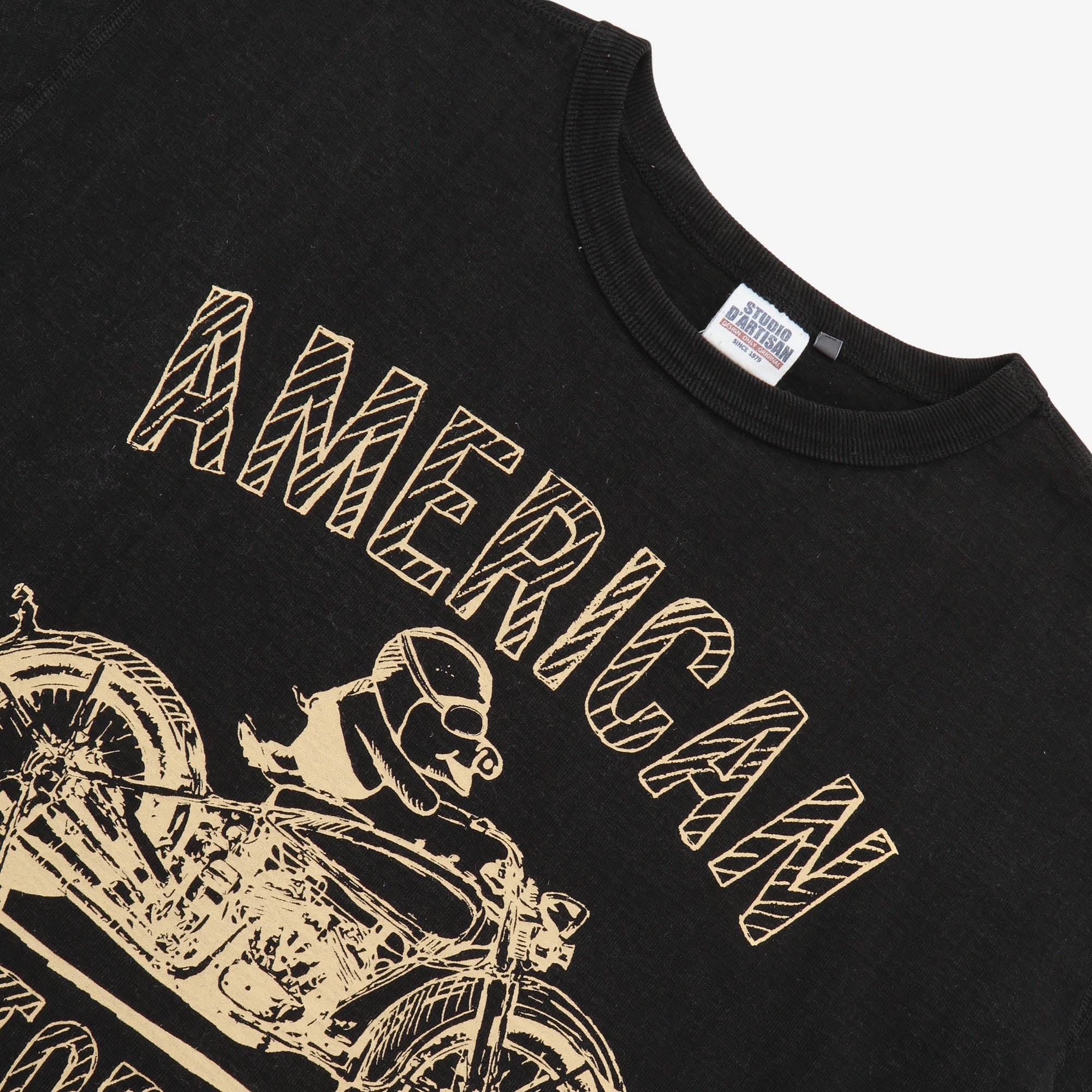 American Motorcycle Print Tee