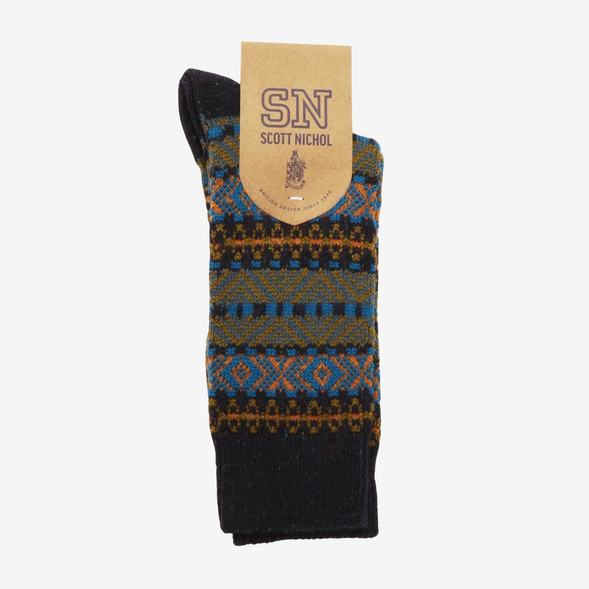 Beck Fairisle Socks