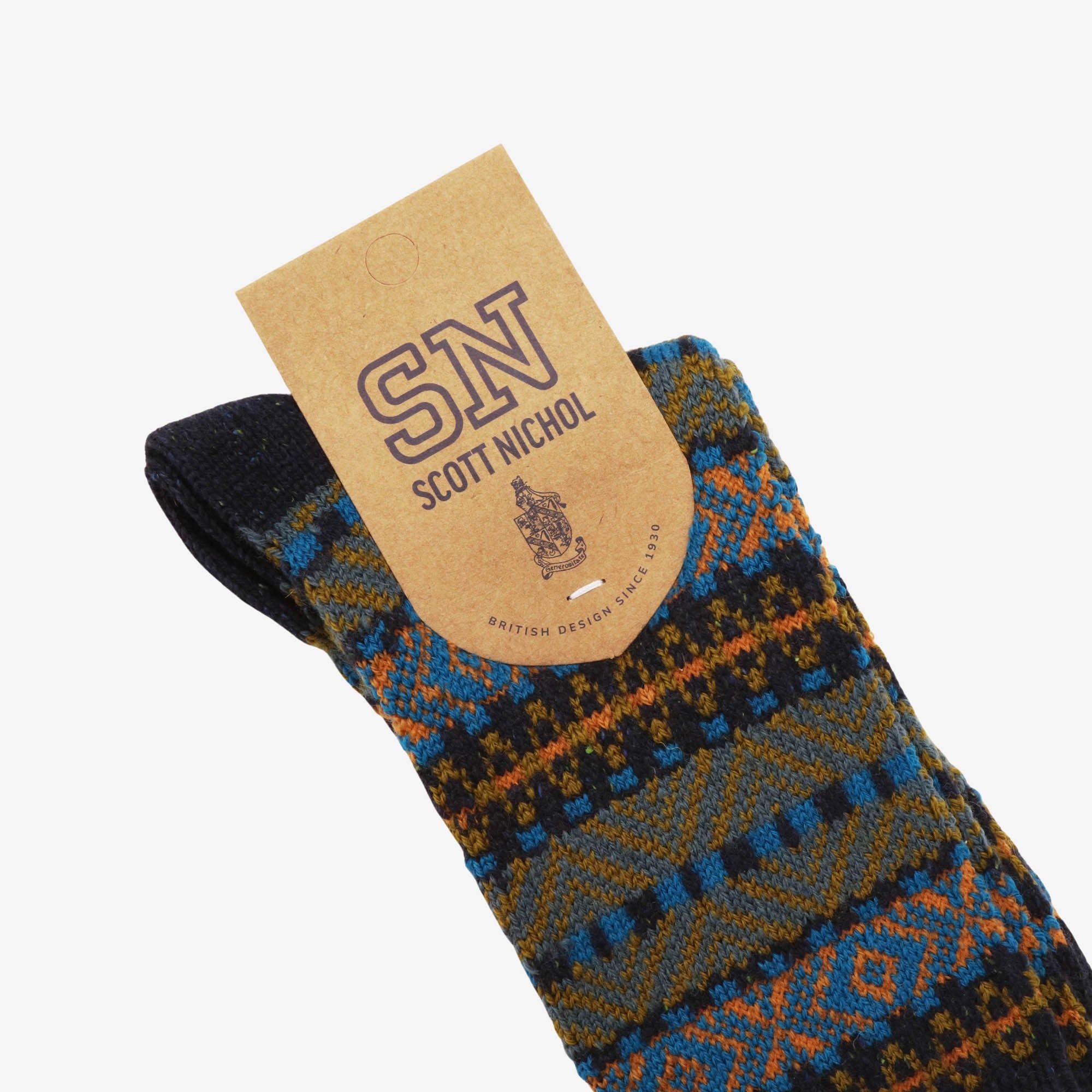 Beck Fairisle Socks