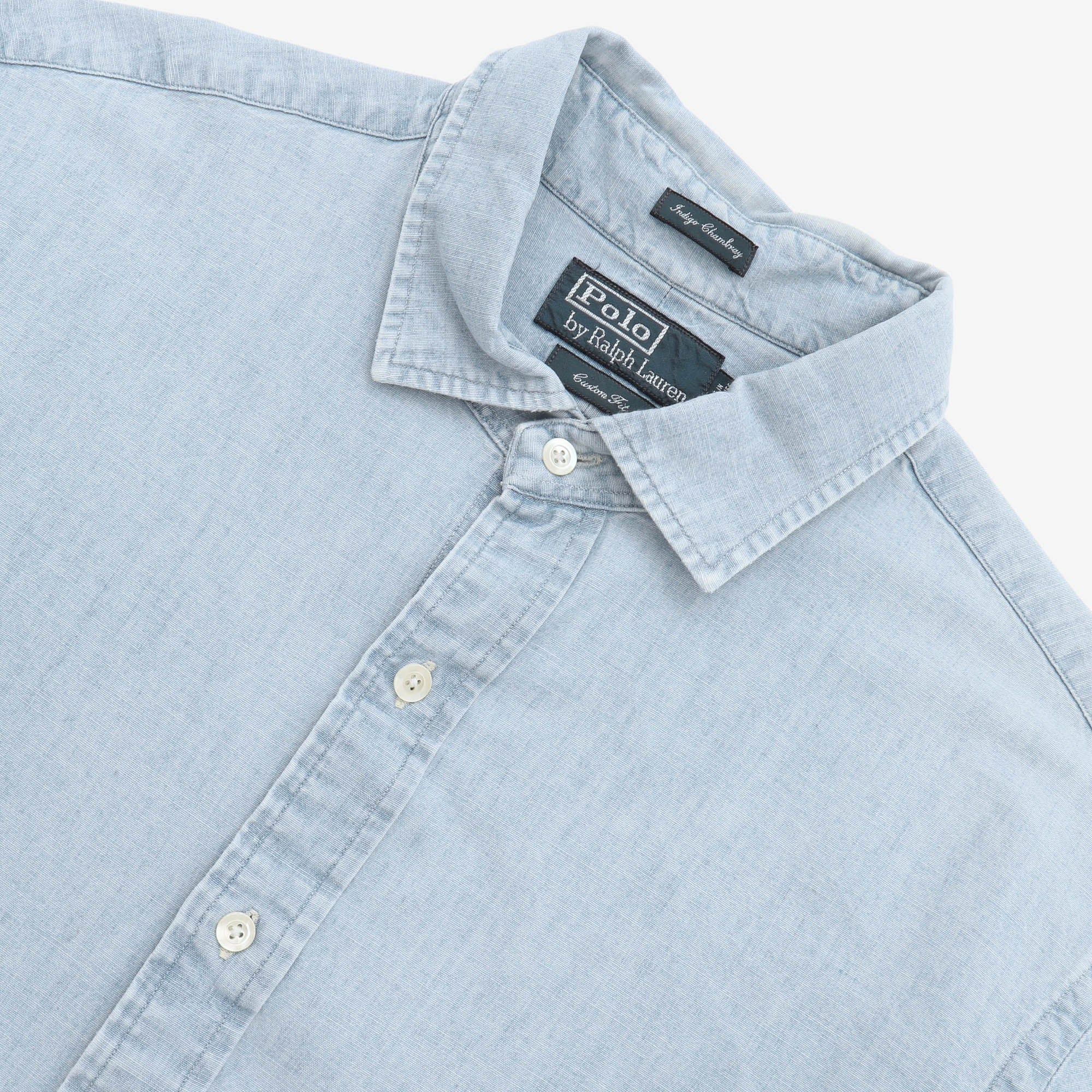 Custom Fit Chambray Shirt