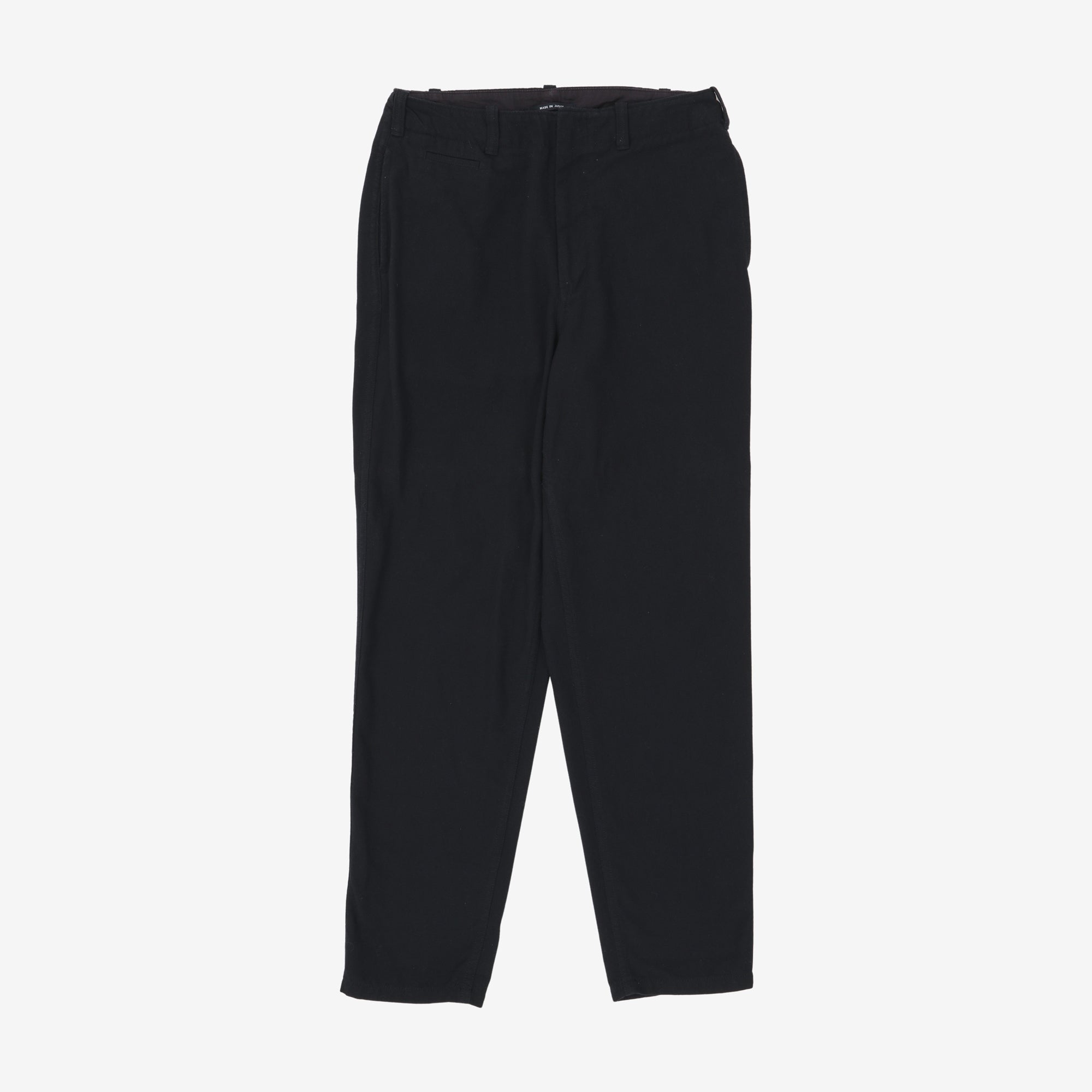Wool Blend Canvas Trousers (34W X 33L)