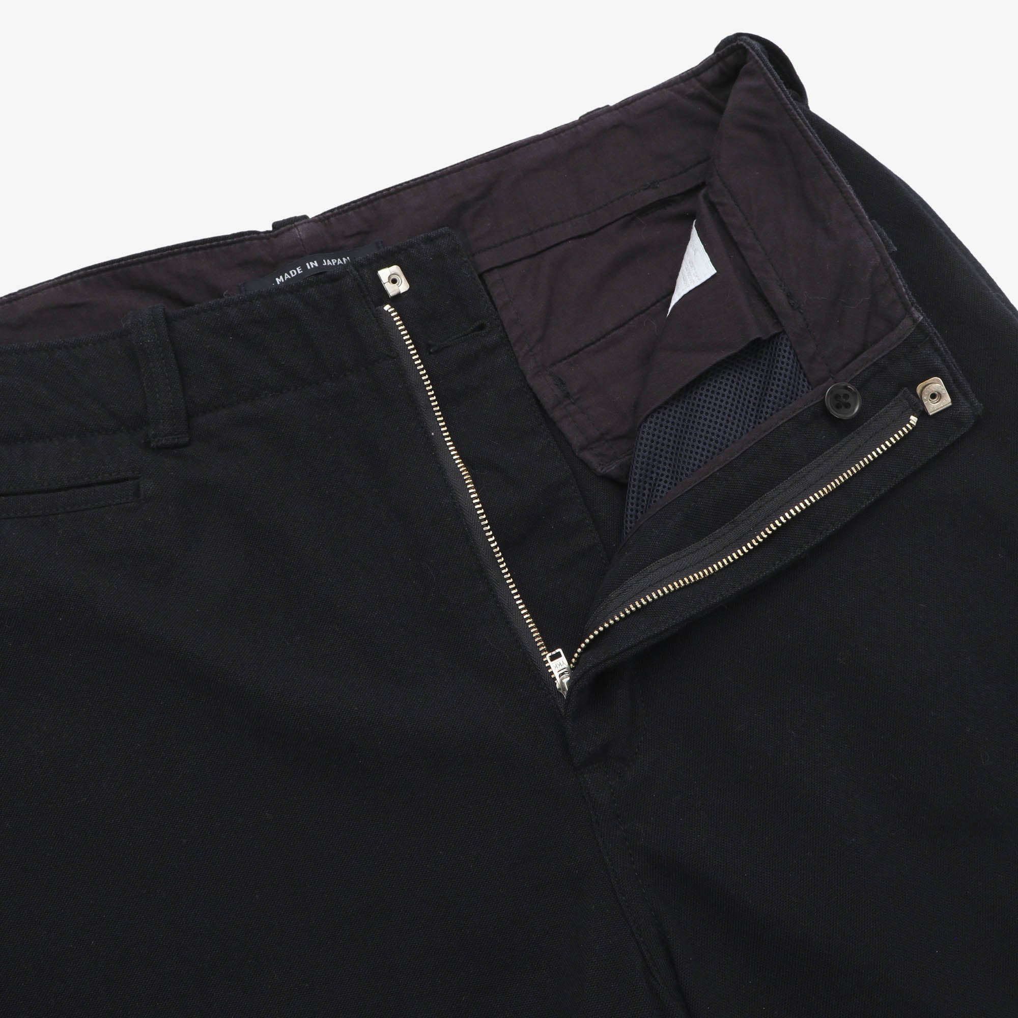 Wool Blend Canvas Trousers (34W X 33L)