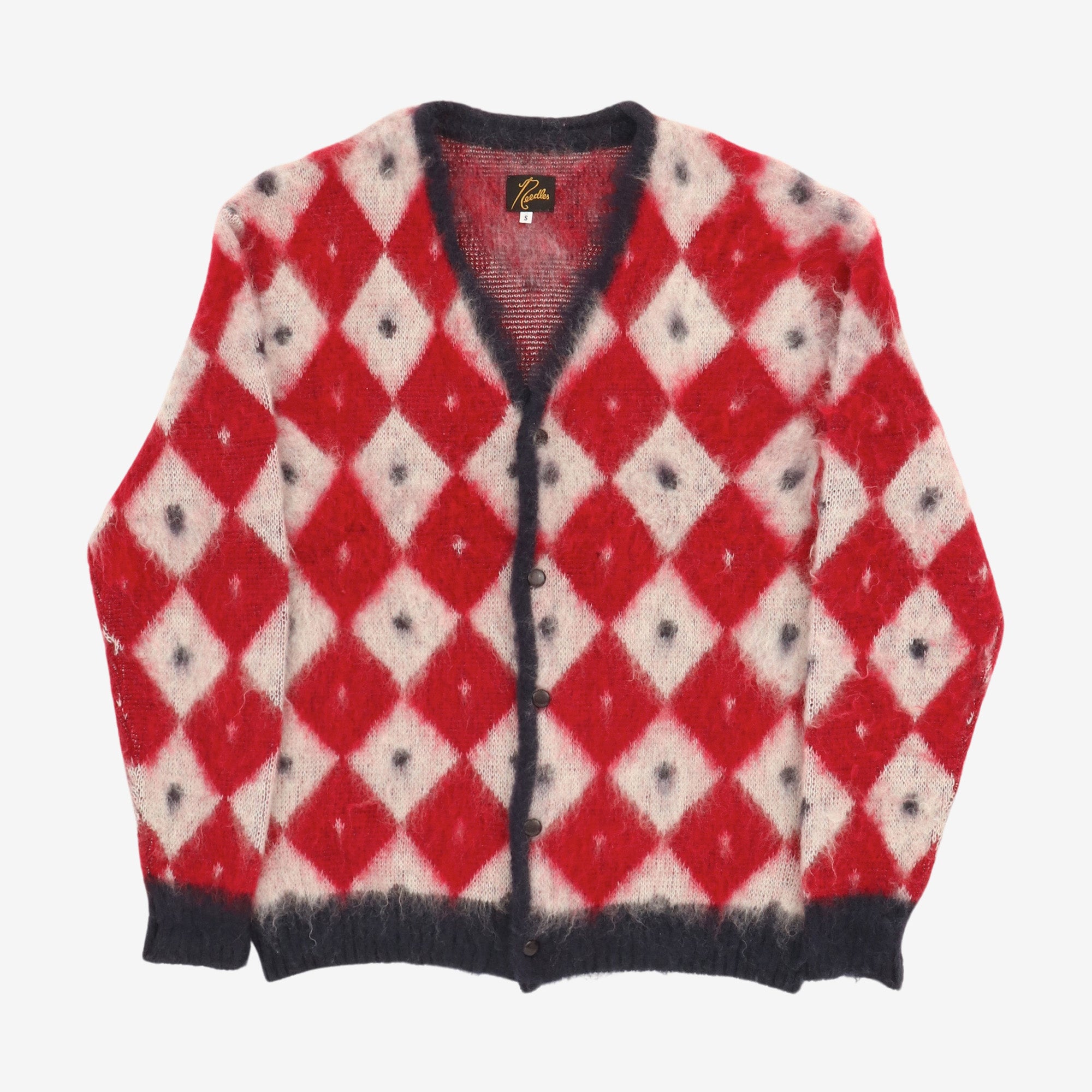 Diamond Mohair Cardigan