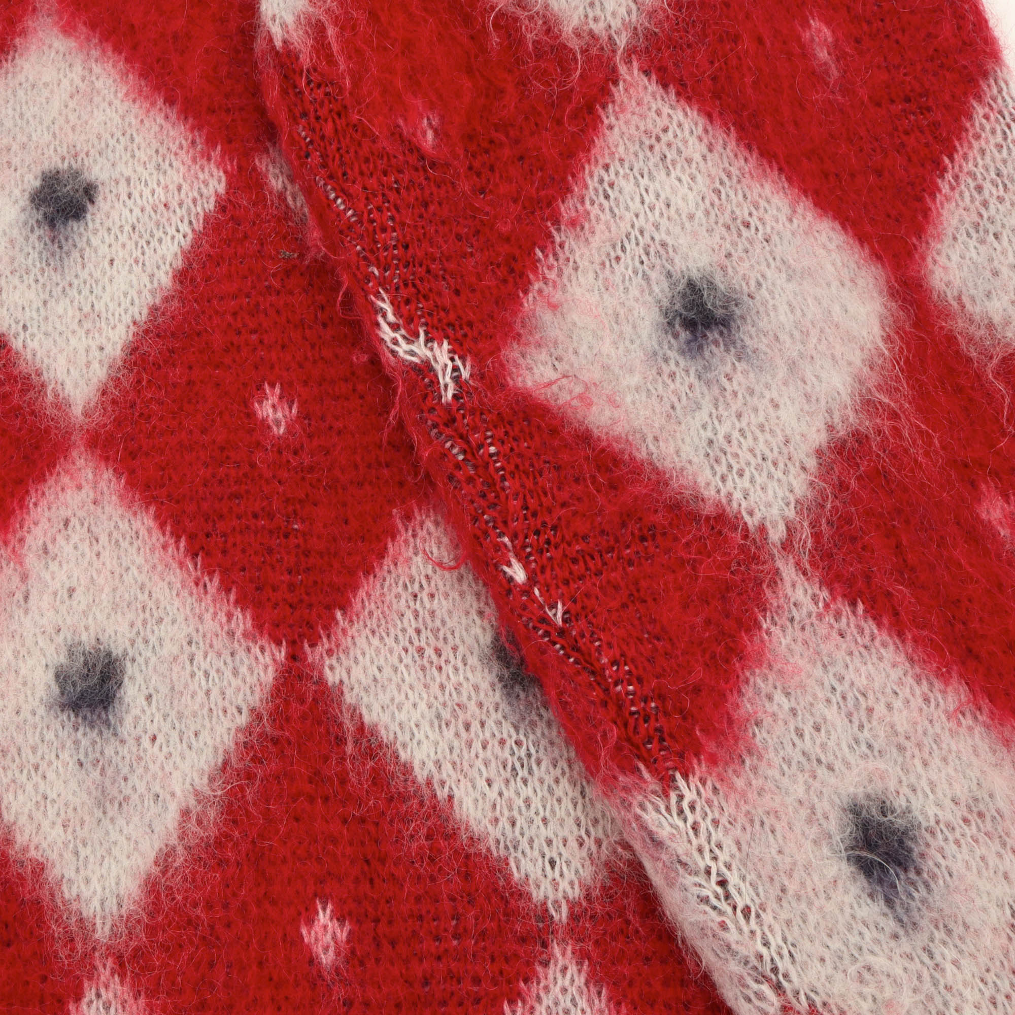 Diamond Mohair Cardigan