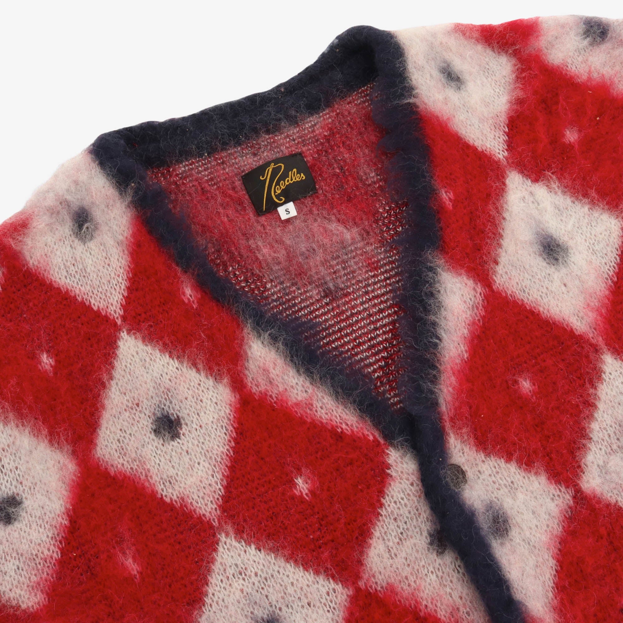 Diamond Mohair Cardigan