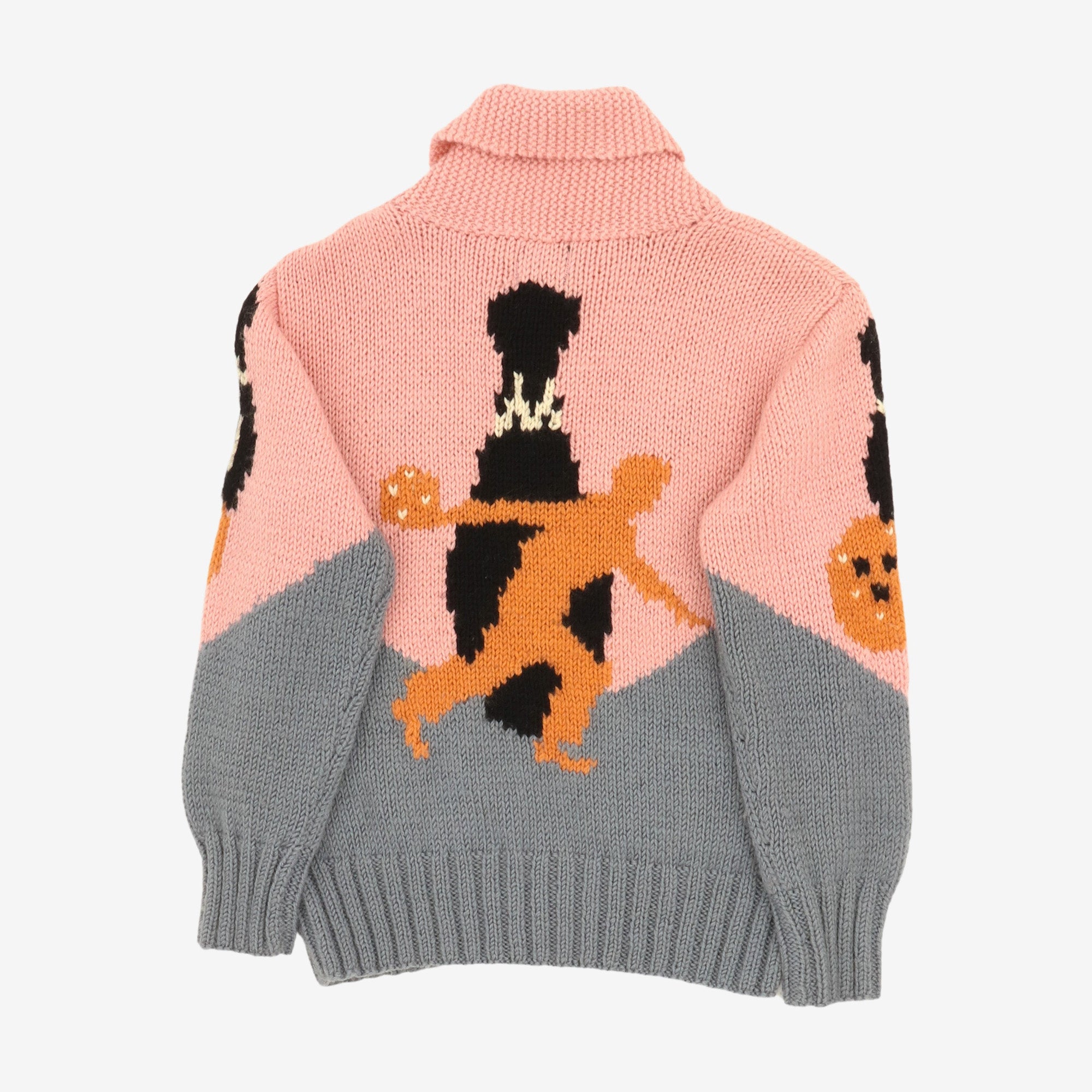 Vintage Cowichan Bowling Cardigan