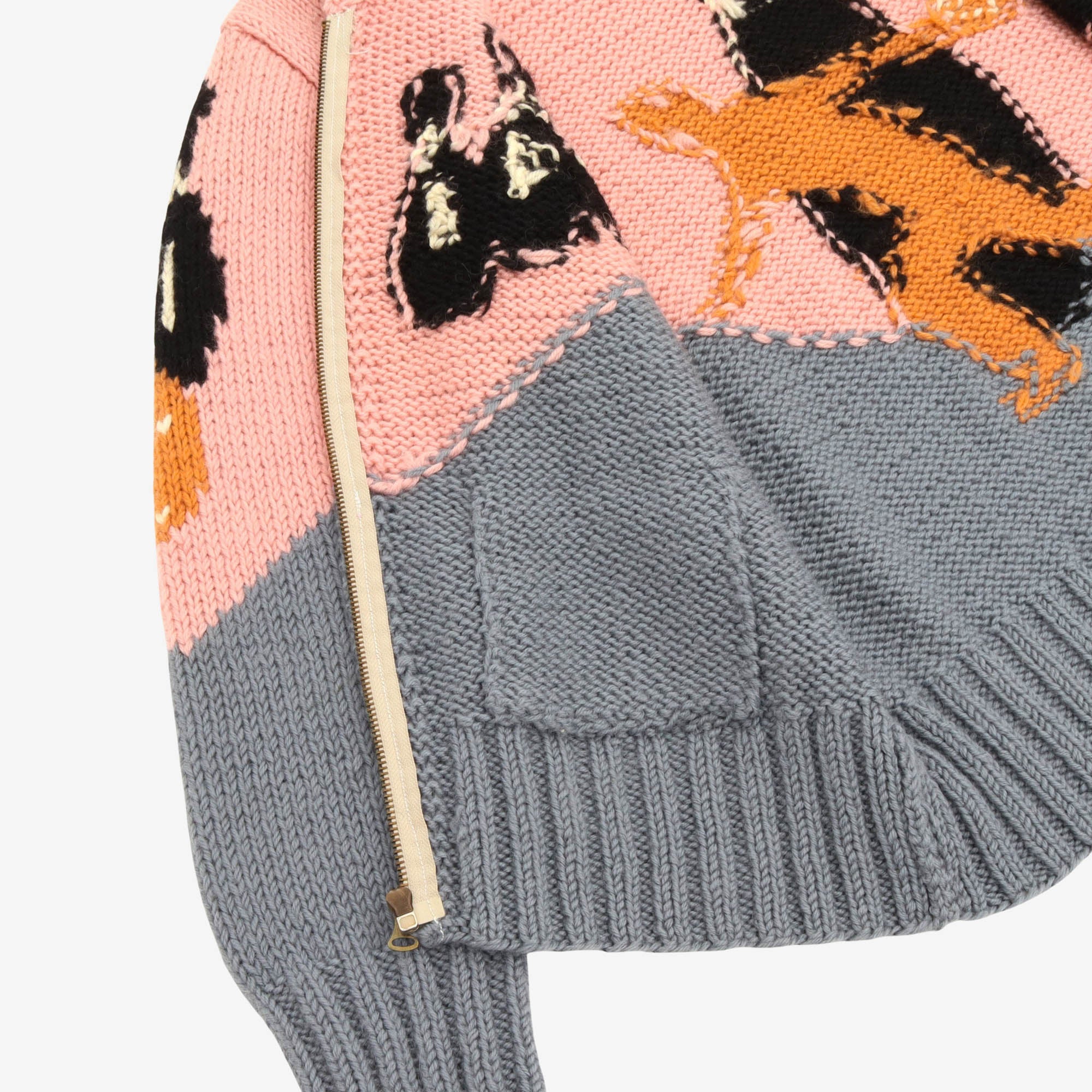 Vintage Cowichan Bowling Cardigan