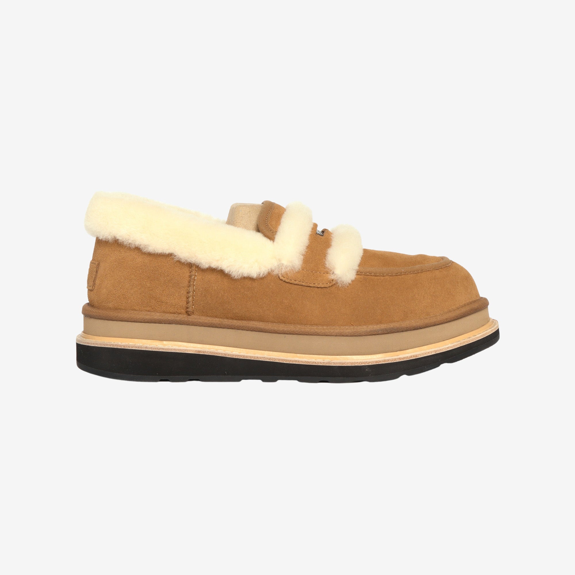 Suede Shearling Loafer (Sacai)