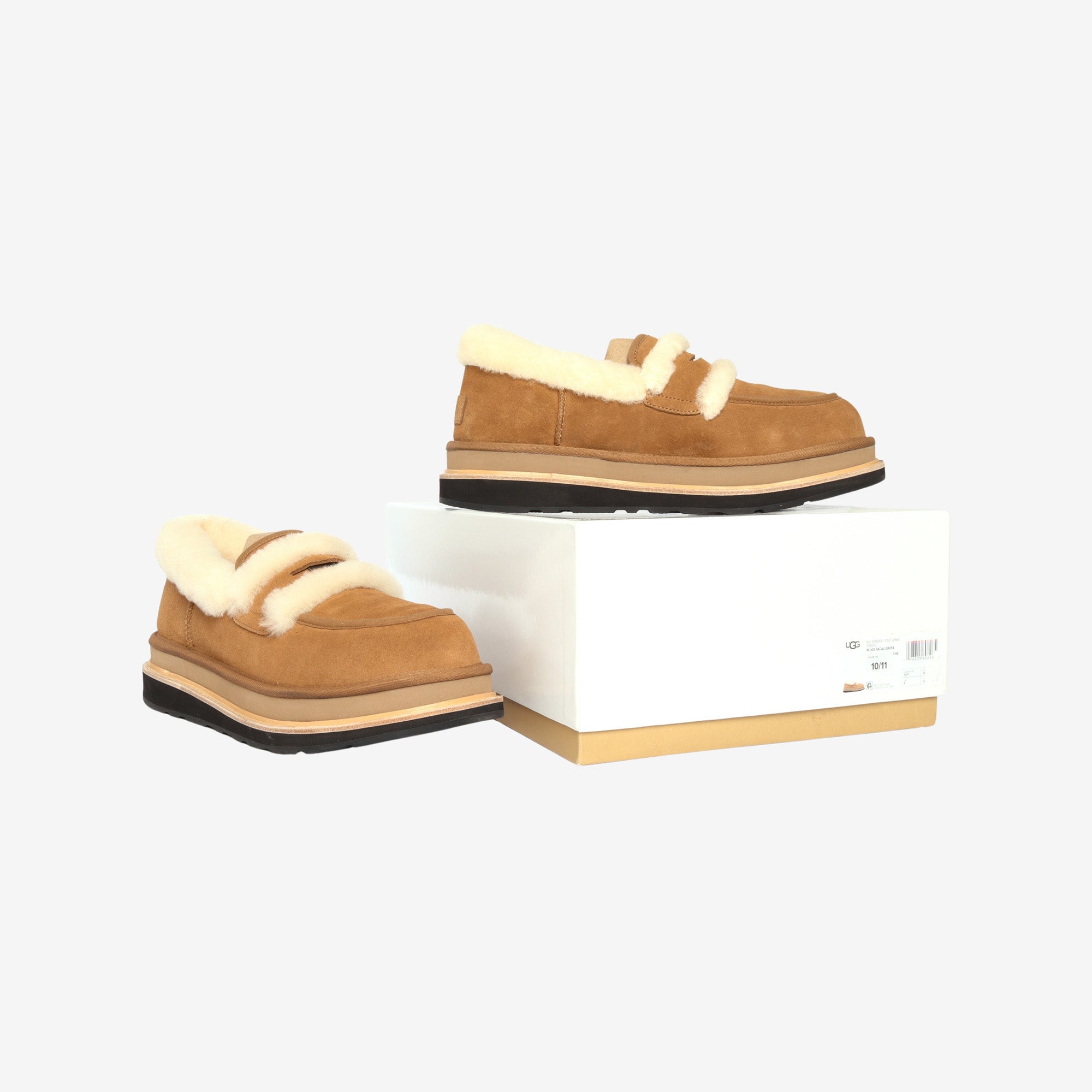 Suede Shearling Loafer (Sacai)