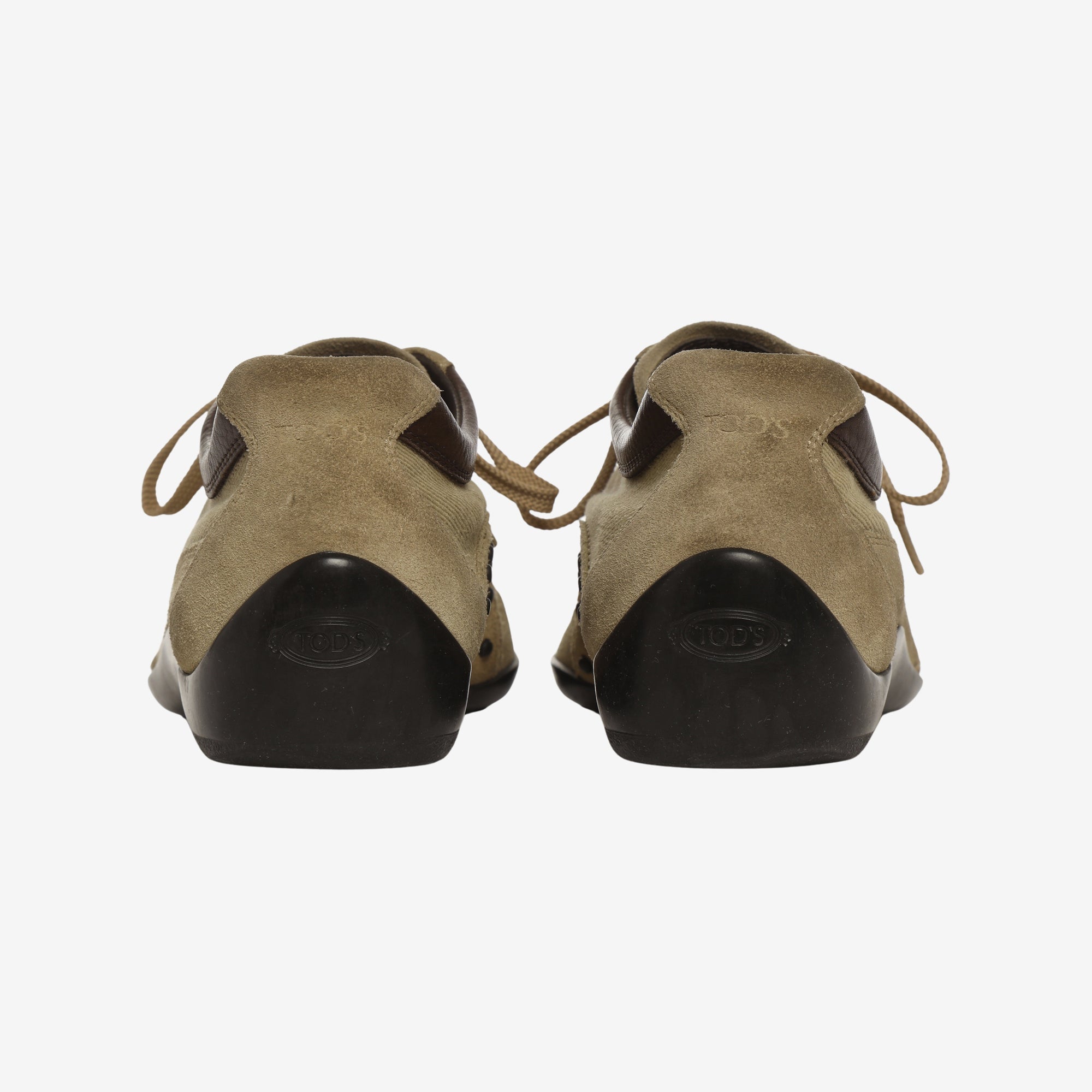 Suede Twill Sneakers