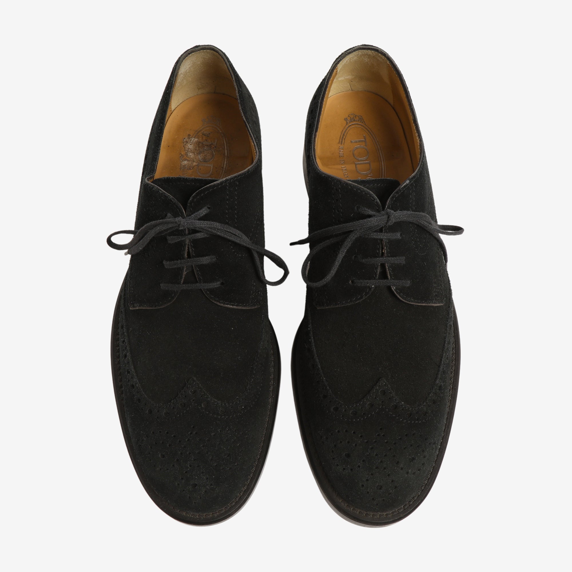 Suede Lace Up Brogues