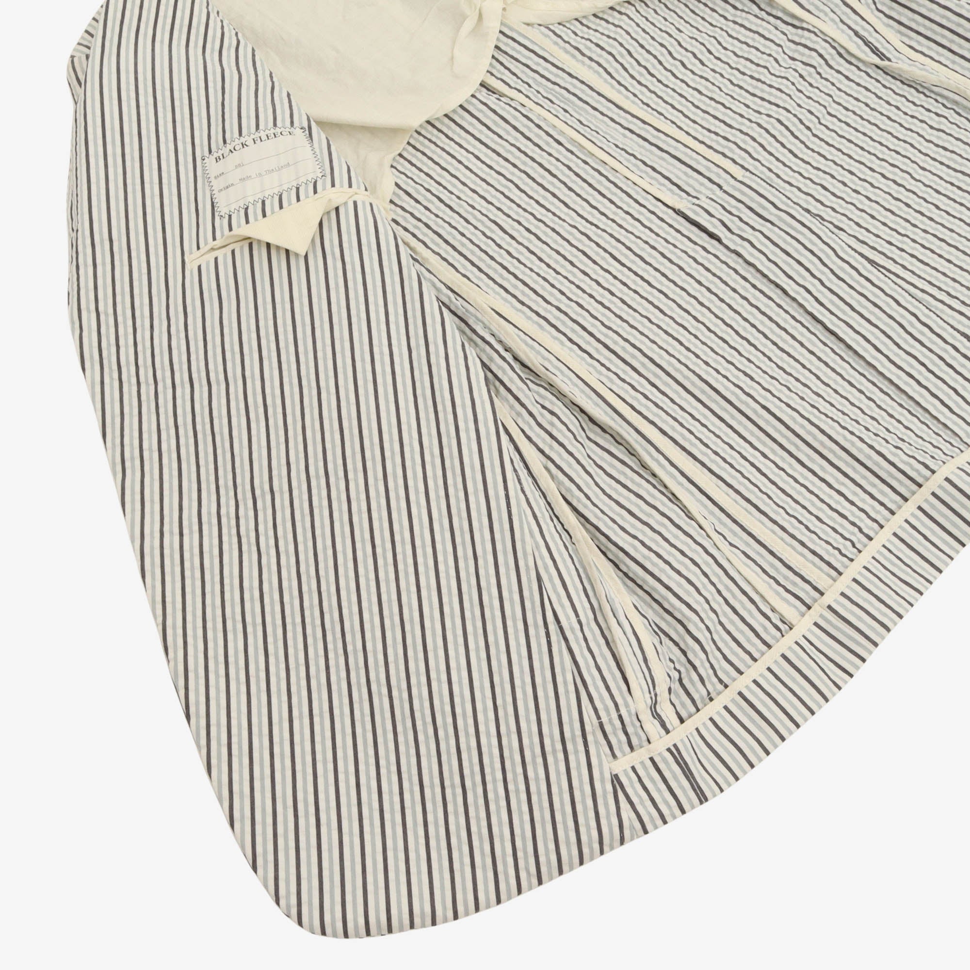 Black Fleece Seersucker Striped Blazer