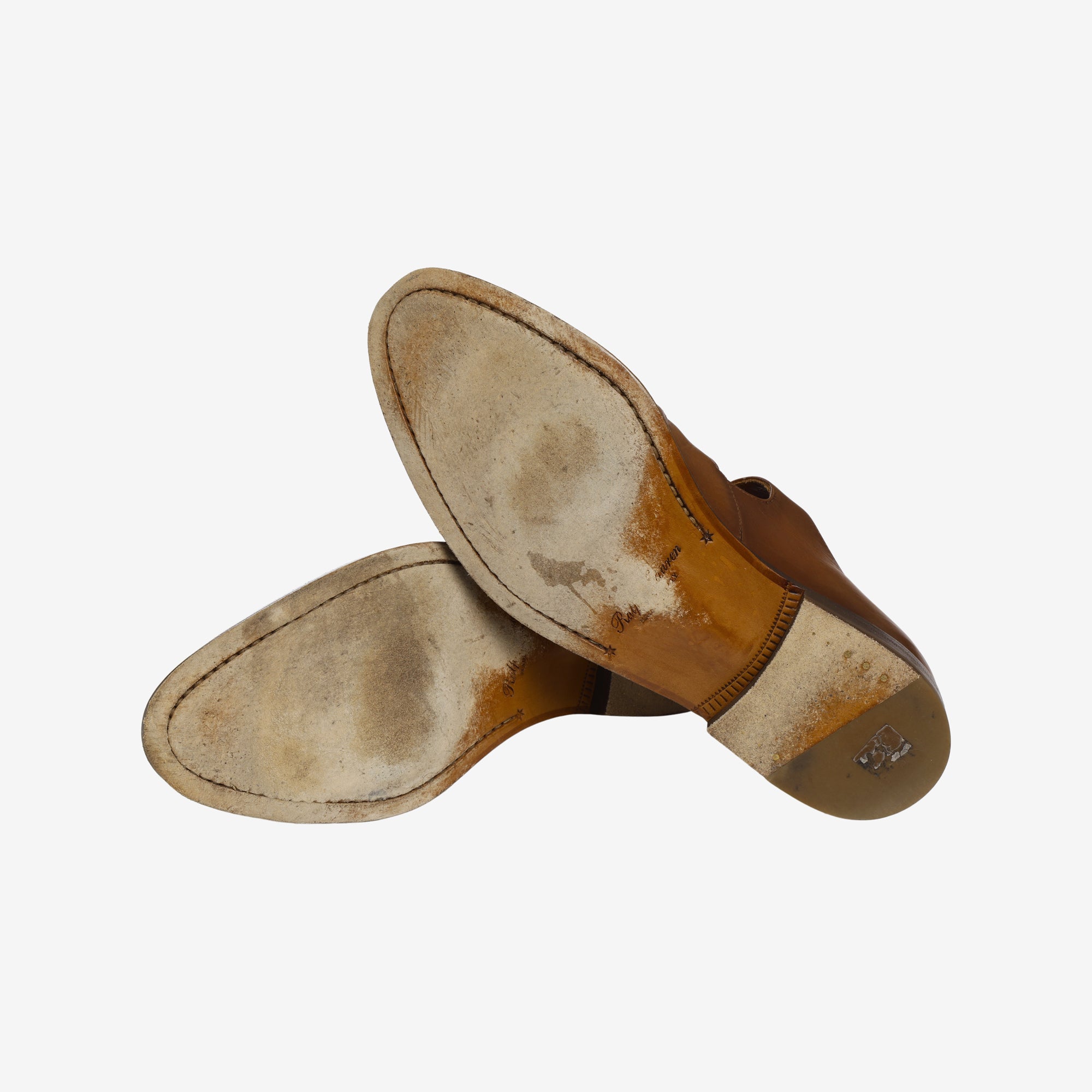 Purple Label Burnished Leather Fisherman Sandal