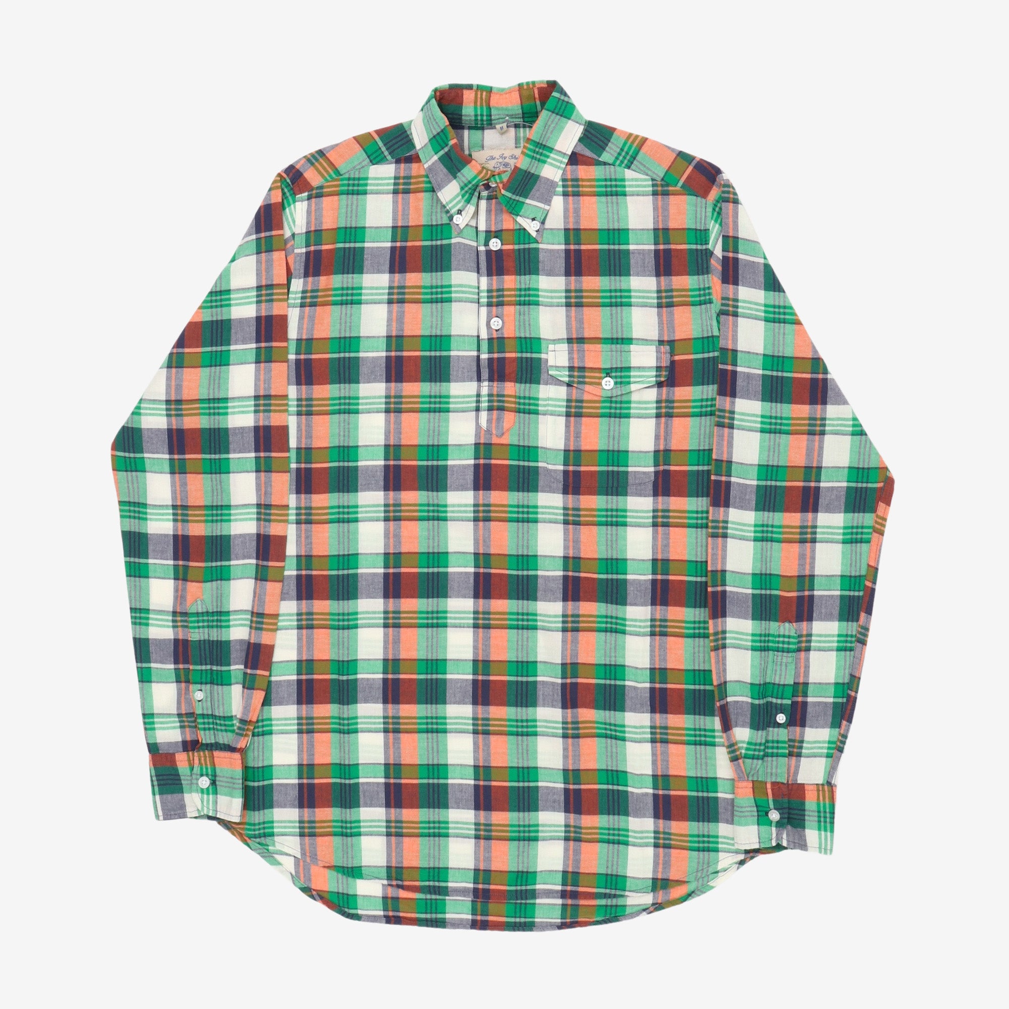 Elvin Popover Madras Shirt