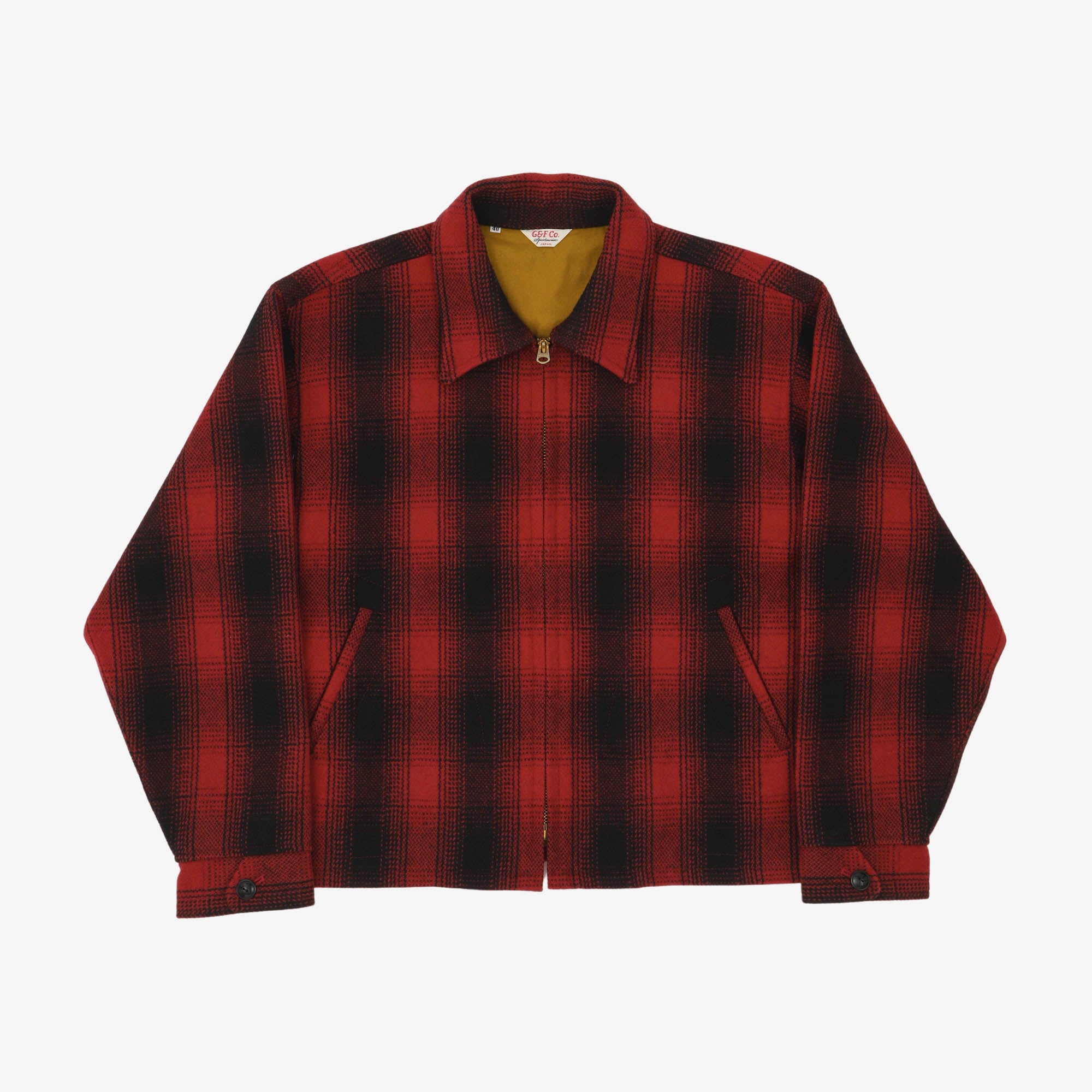 Check Wool Jacket