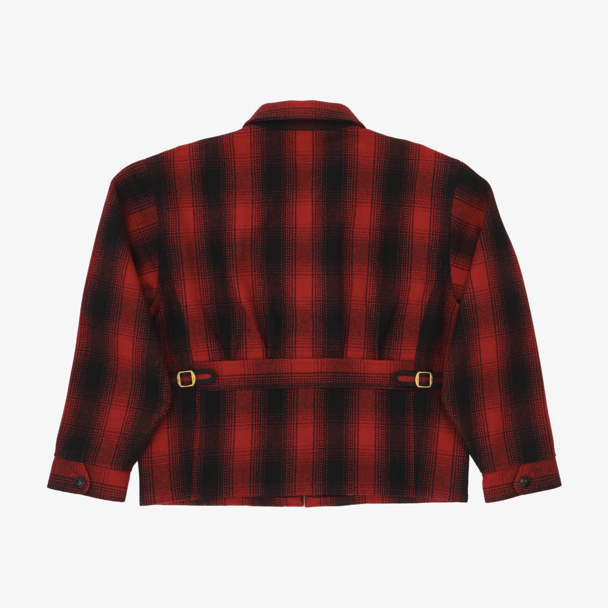 Check Wool Jacket
