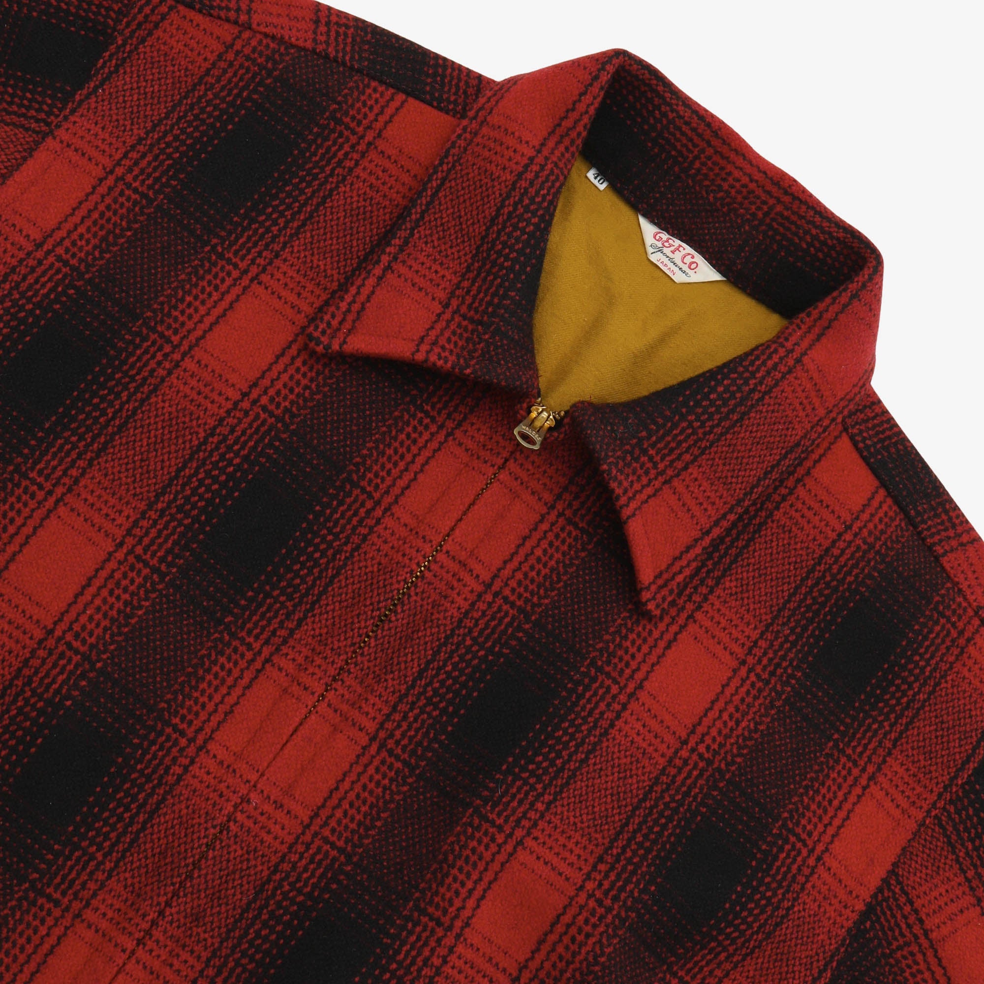 Check Wool Jacket