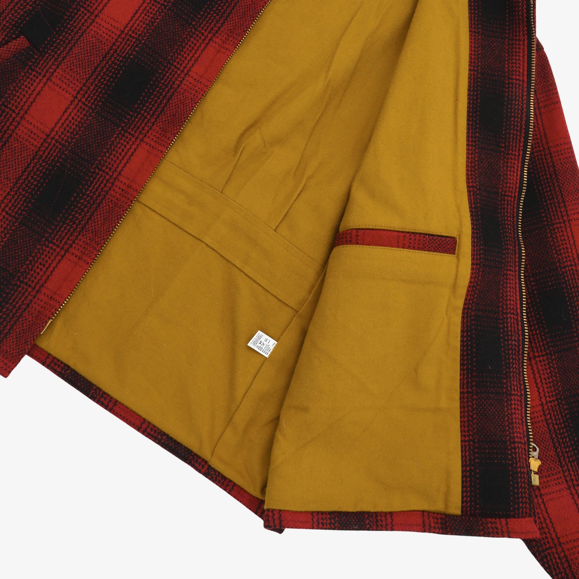 Check Wool Jacket