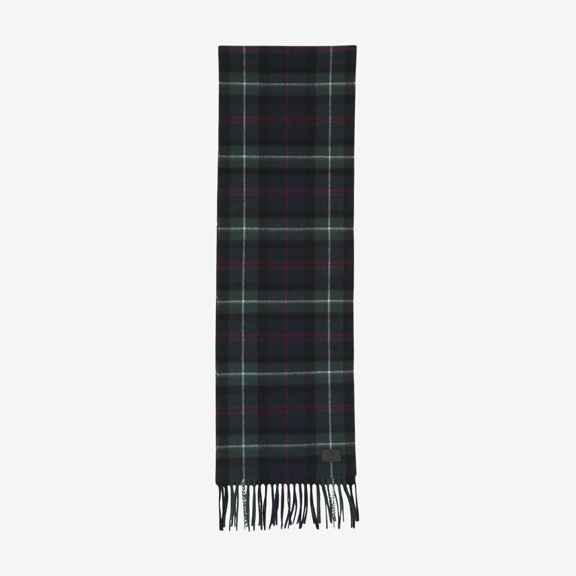 Cashmere Wool Tartan Scarf