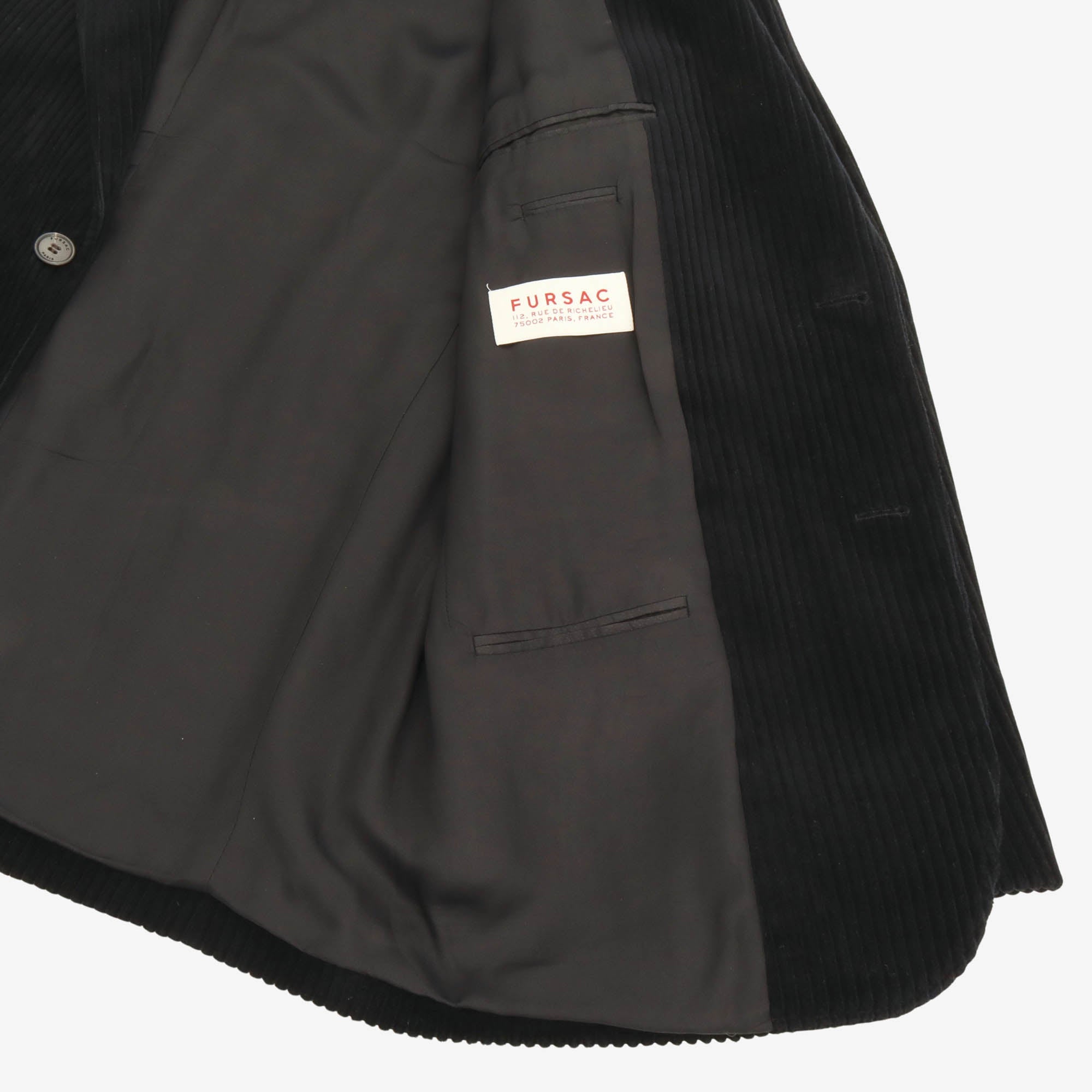 Corduroy Straight Jacket