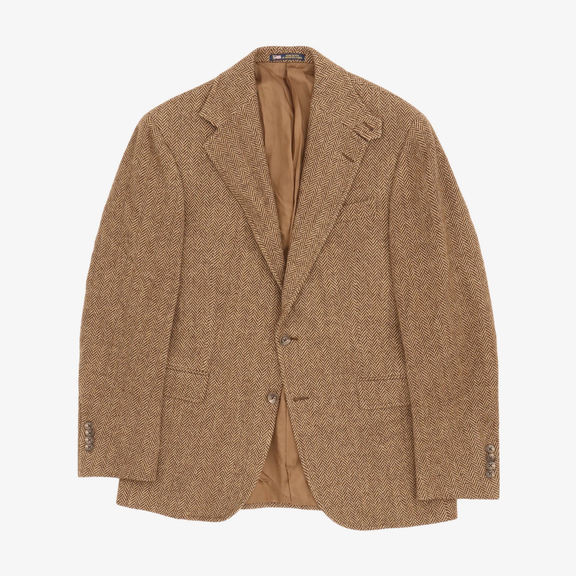 Herringbone Tweed Blazer