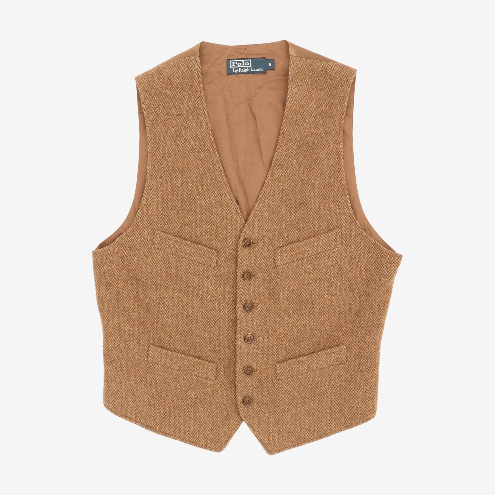Herringbone Wool Vest
