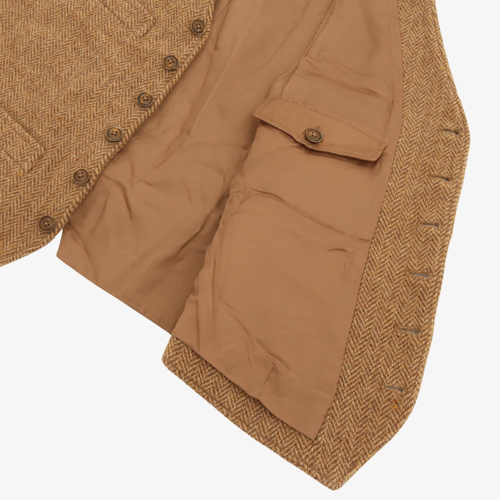Herringbone Wool Vest