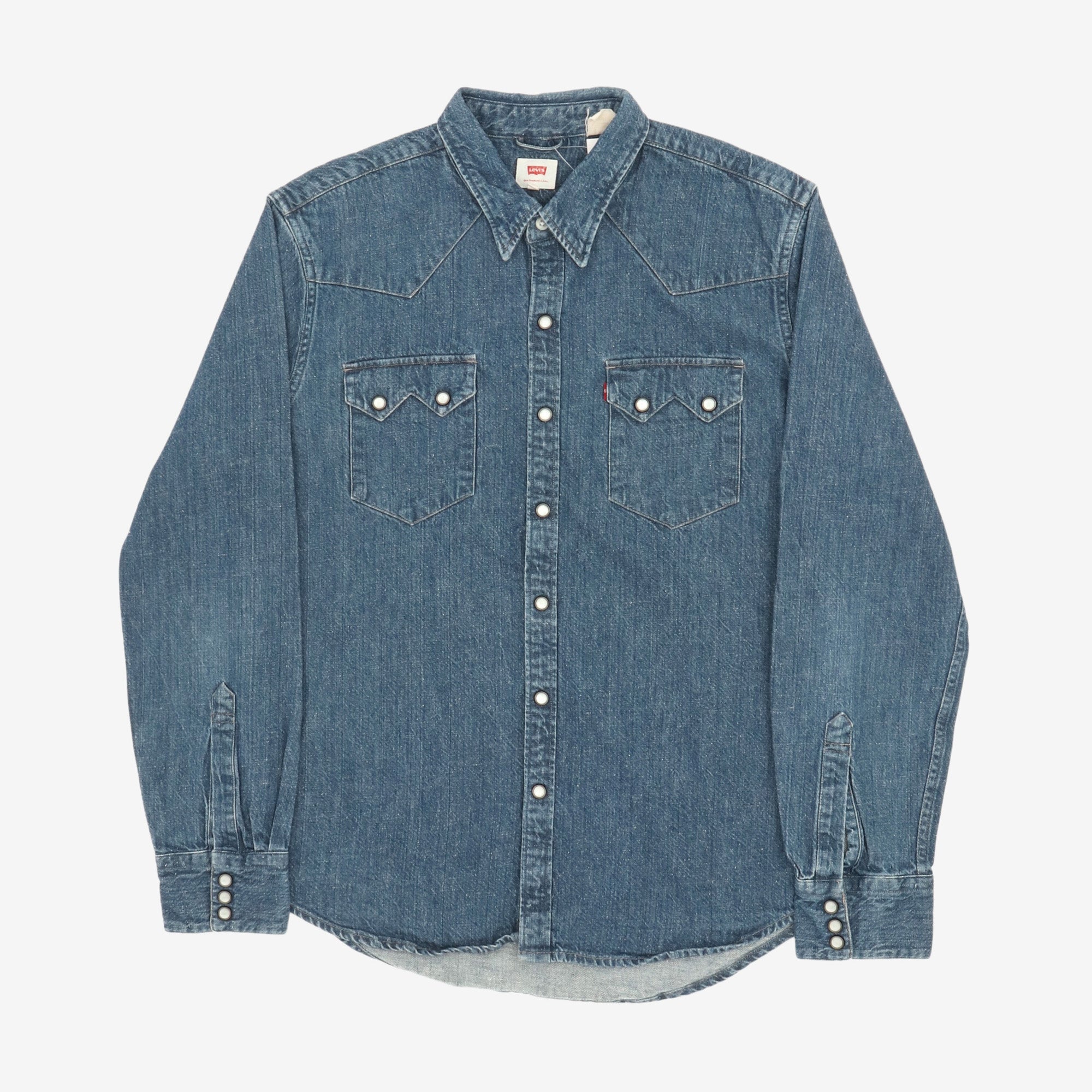 Sawtooth Denim Western Shirt