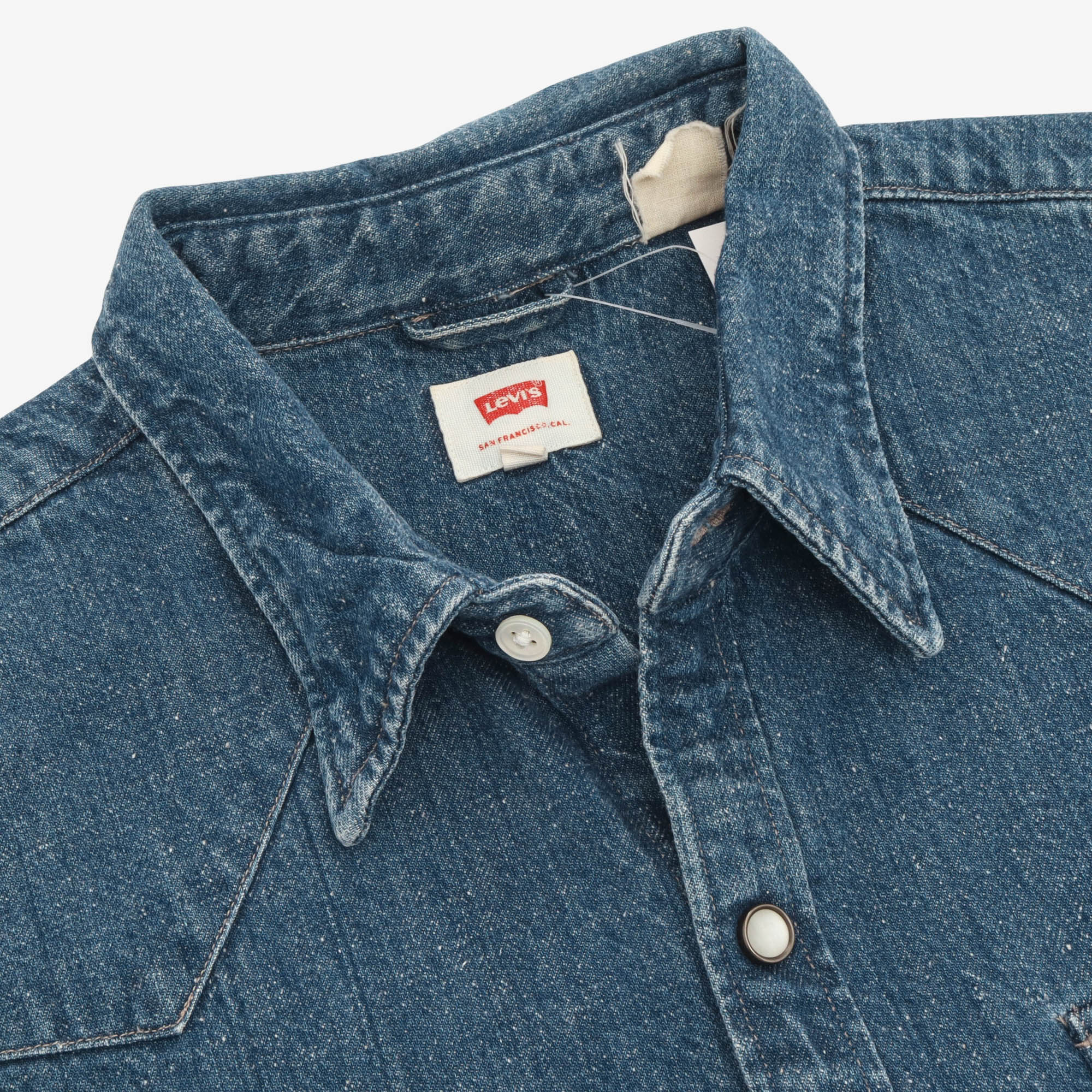 Sawtooth Denim Western Shirt