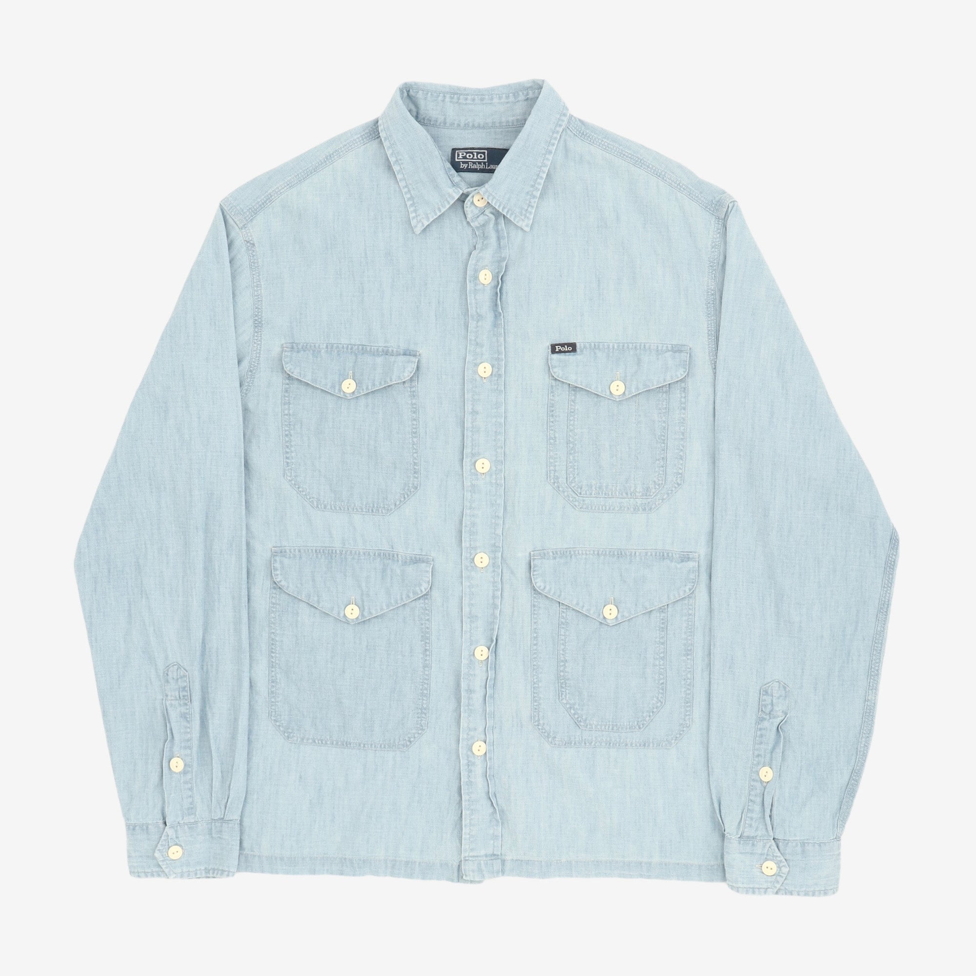 Chambray Utility Shirt
