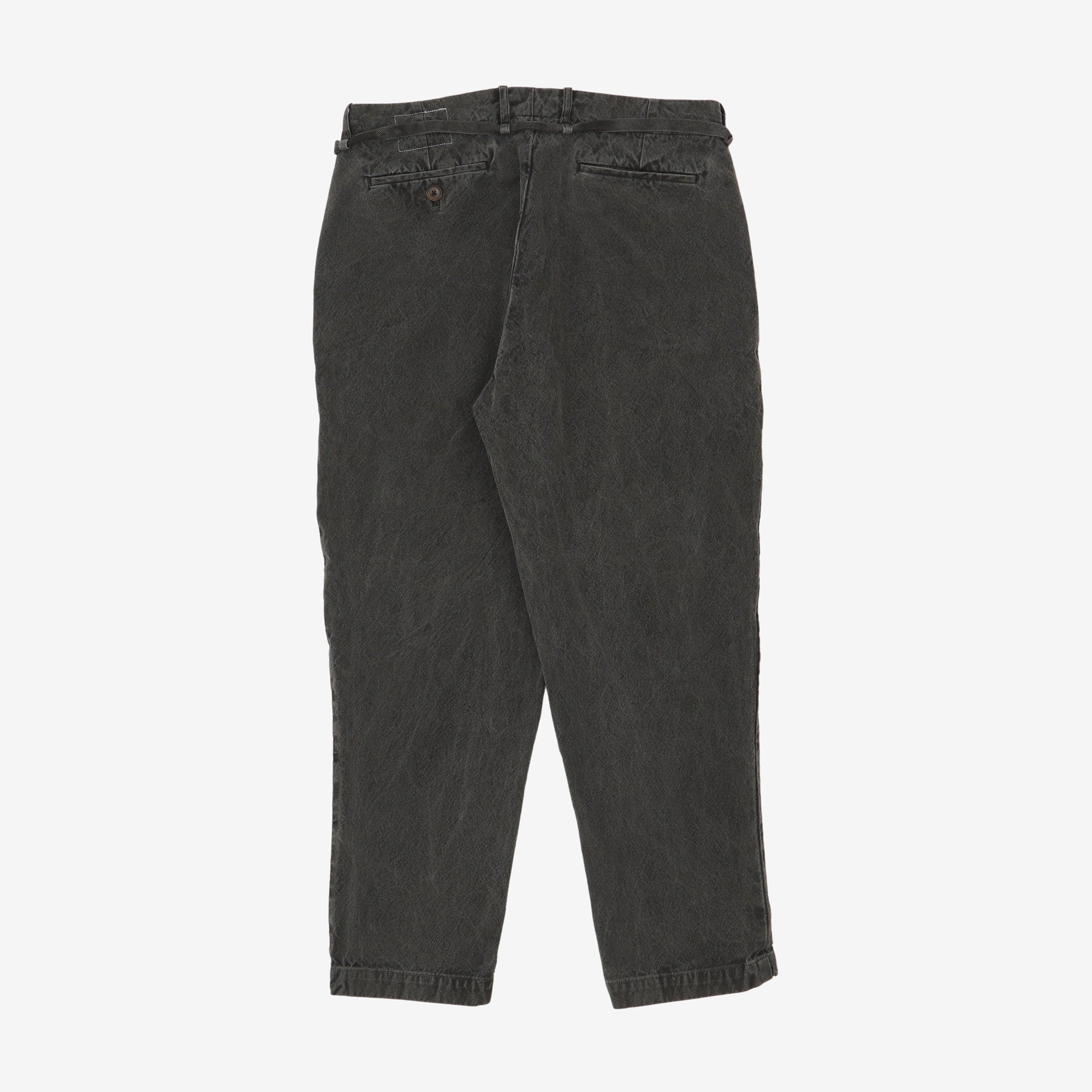 10oz Canvas Tapered 2 Tuck Pants (34W X 27.5L)