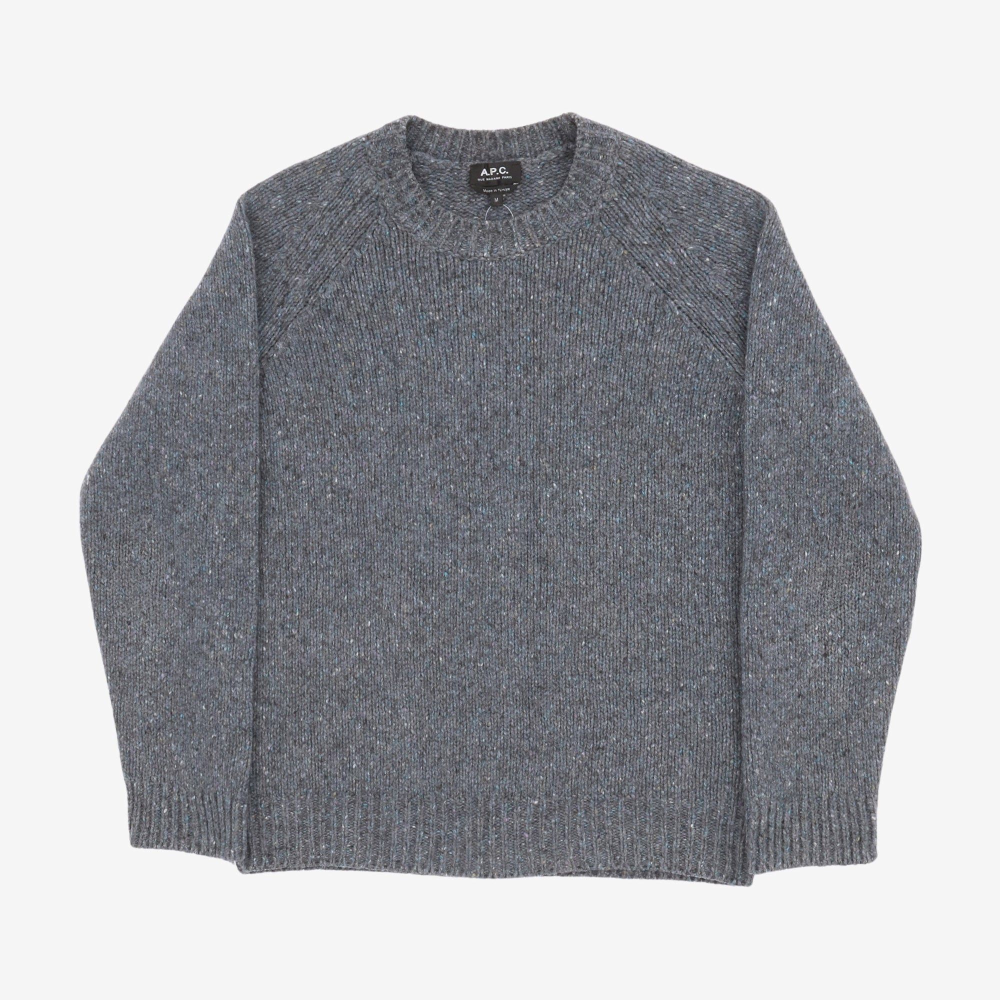 Harris Flecked Virgin Wool Sweater