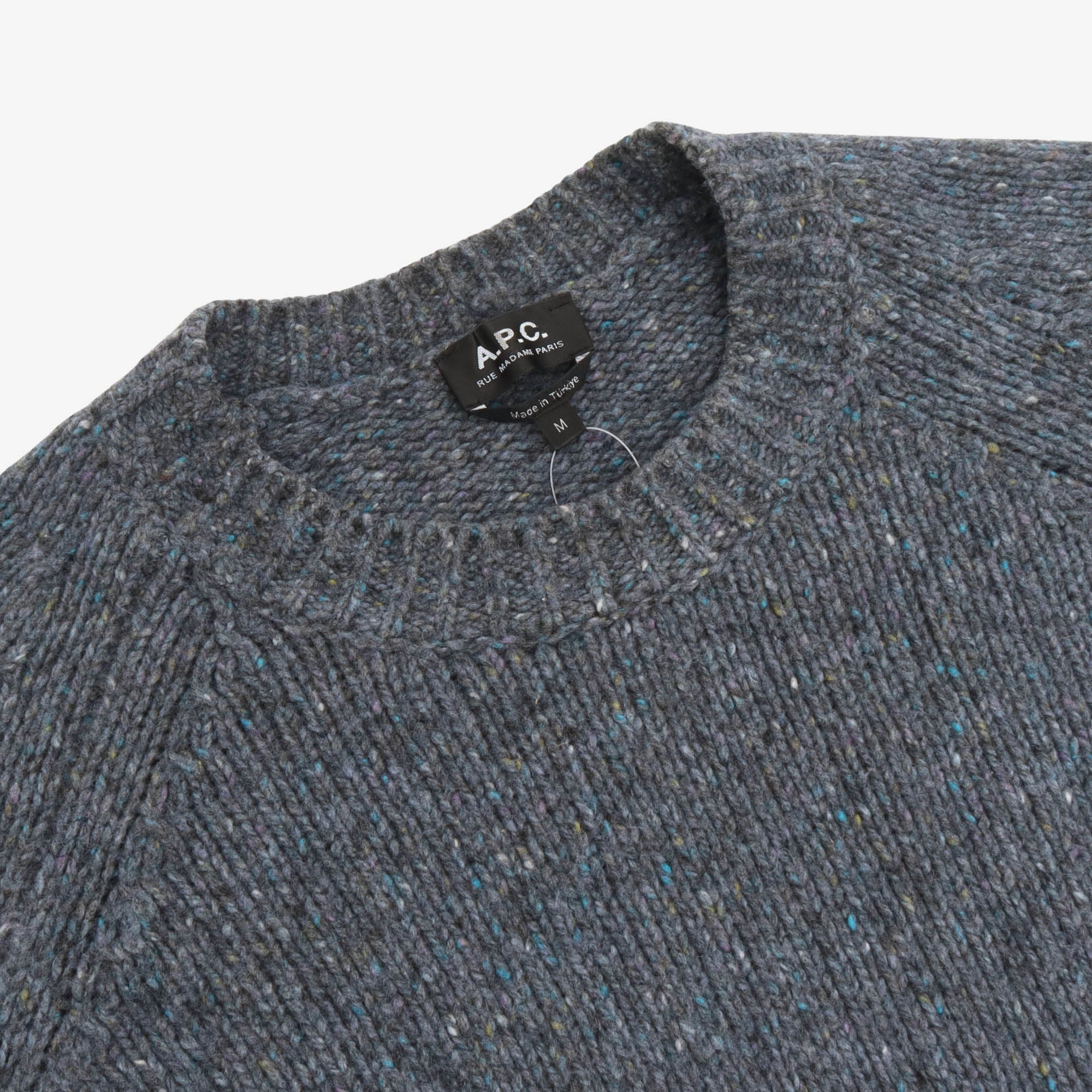 Harris Flecked Virgin Wool Sweater