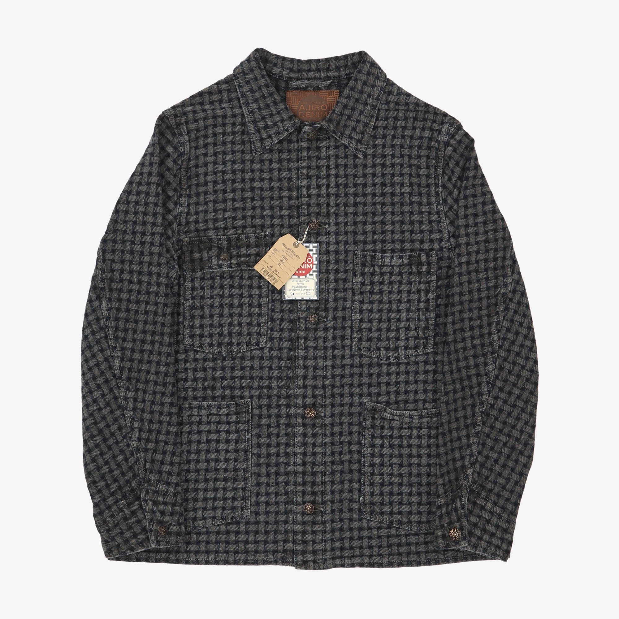 Sumi Dyed Ajiro Denim Jacket