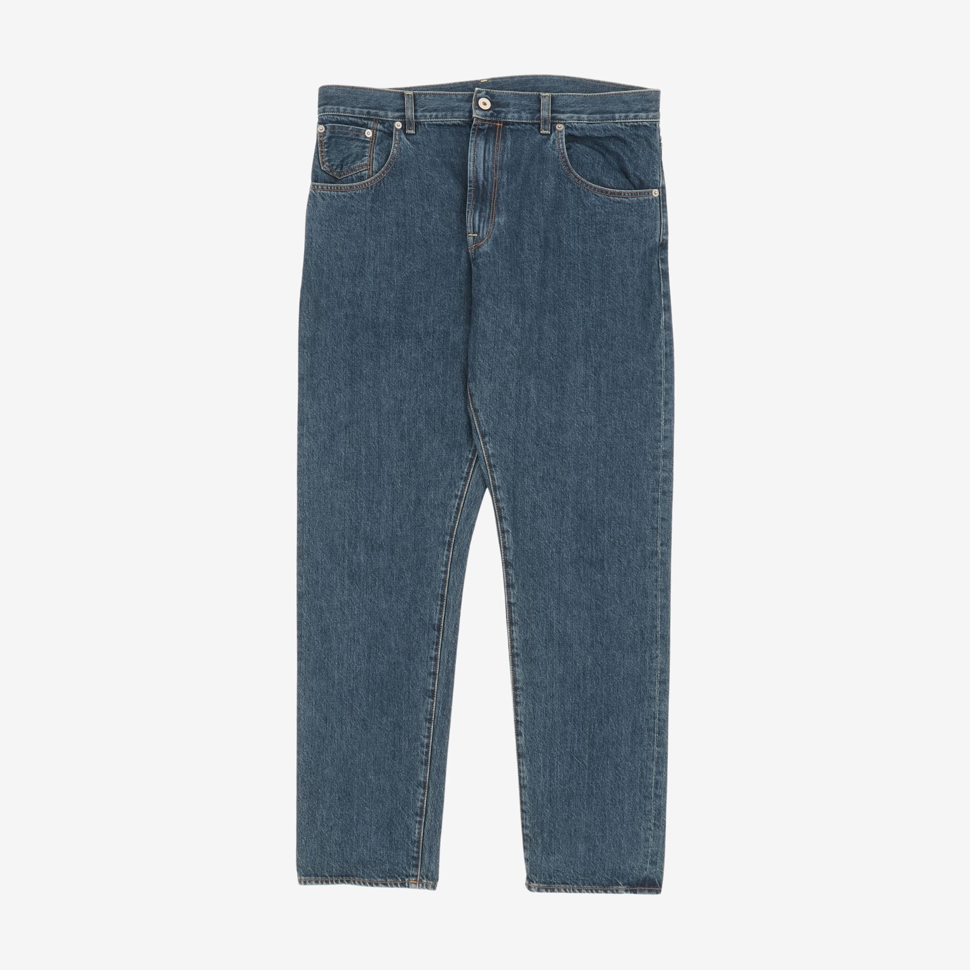 Dark Wash Mk 1 Selvedge Jeans (36W X 32L)