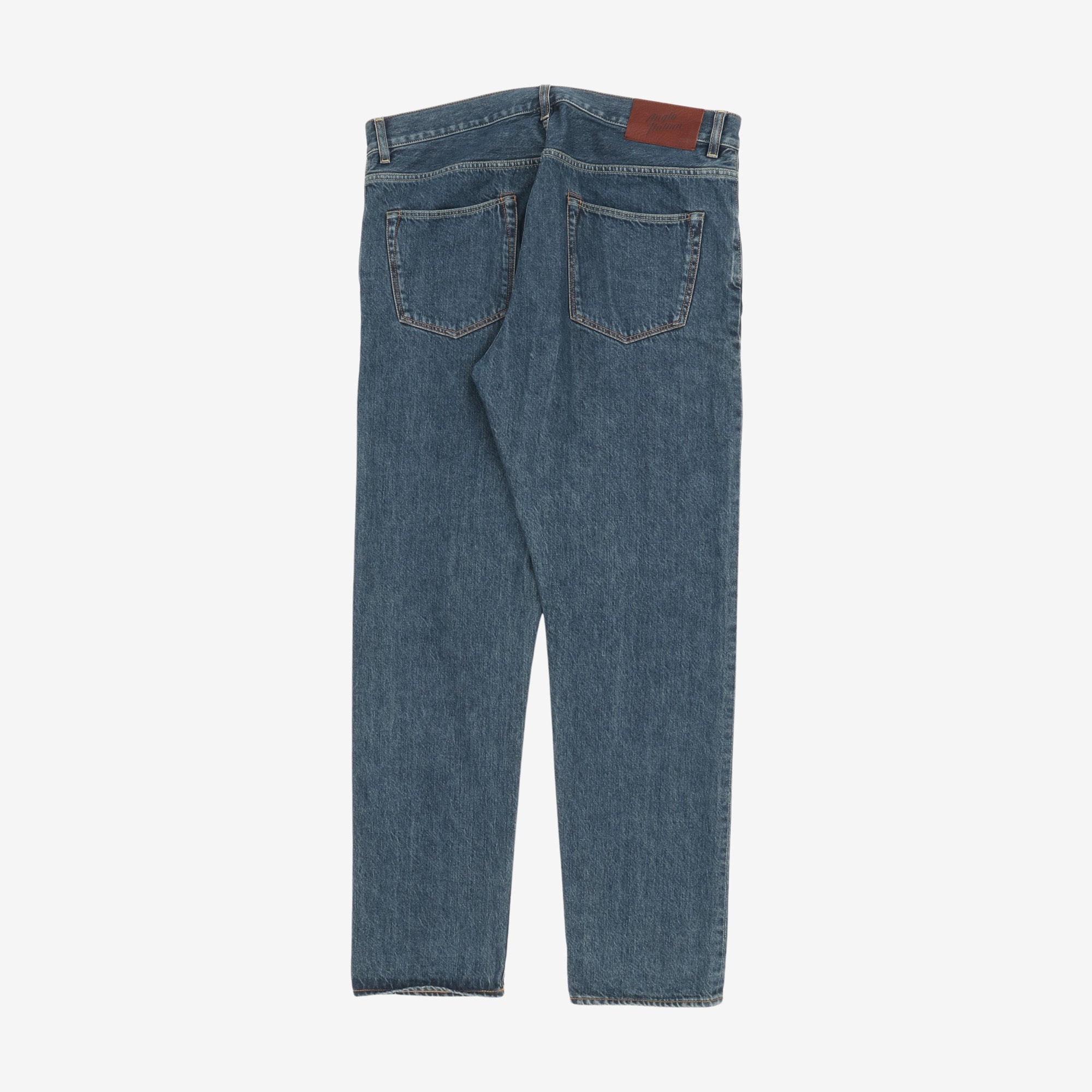 Dark Wash Mk 1 Selvedge Jeans (36W X 32L)