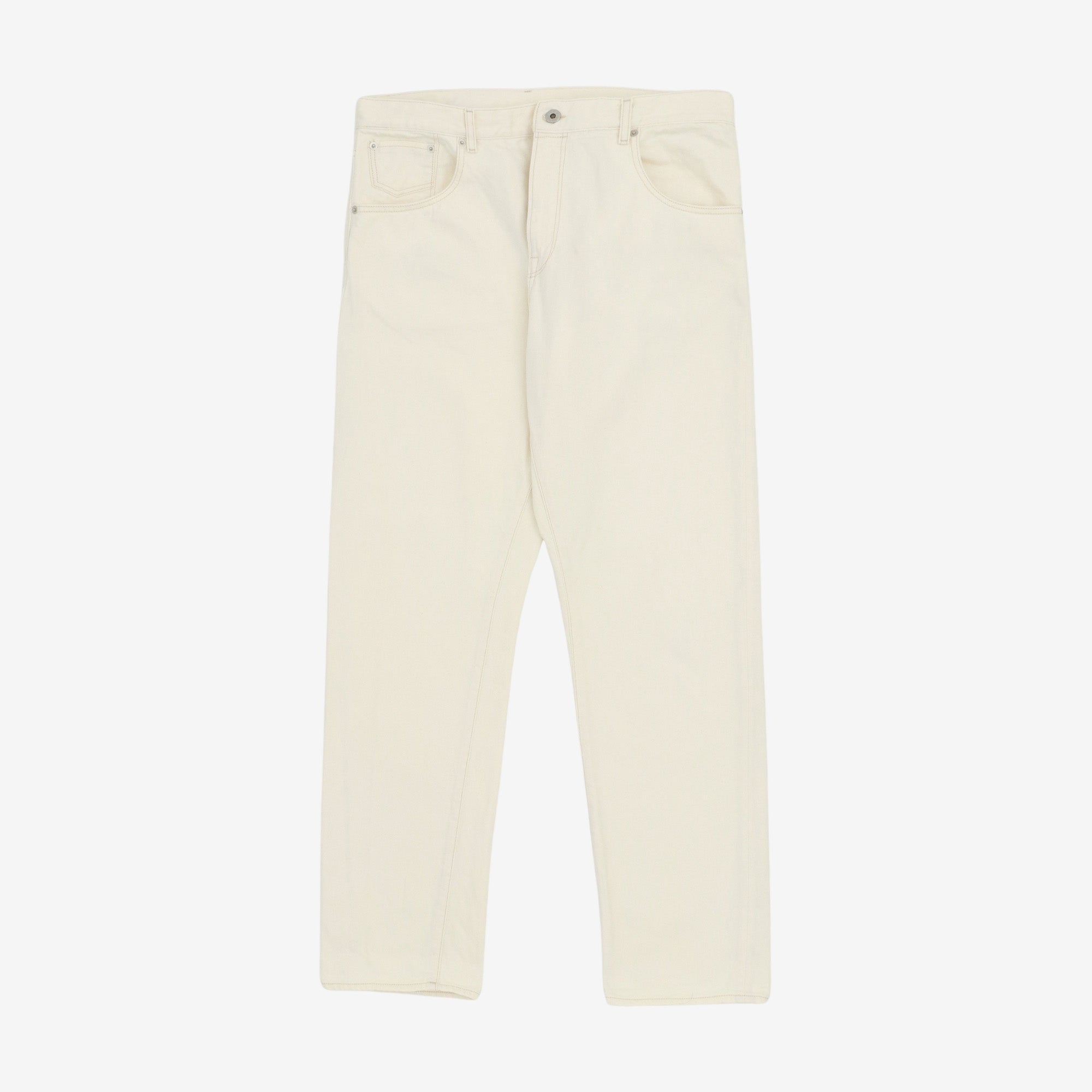 Ecru Wash Mk 2 Selvedge Jeans (36W X 32L)