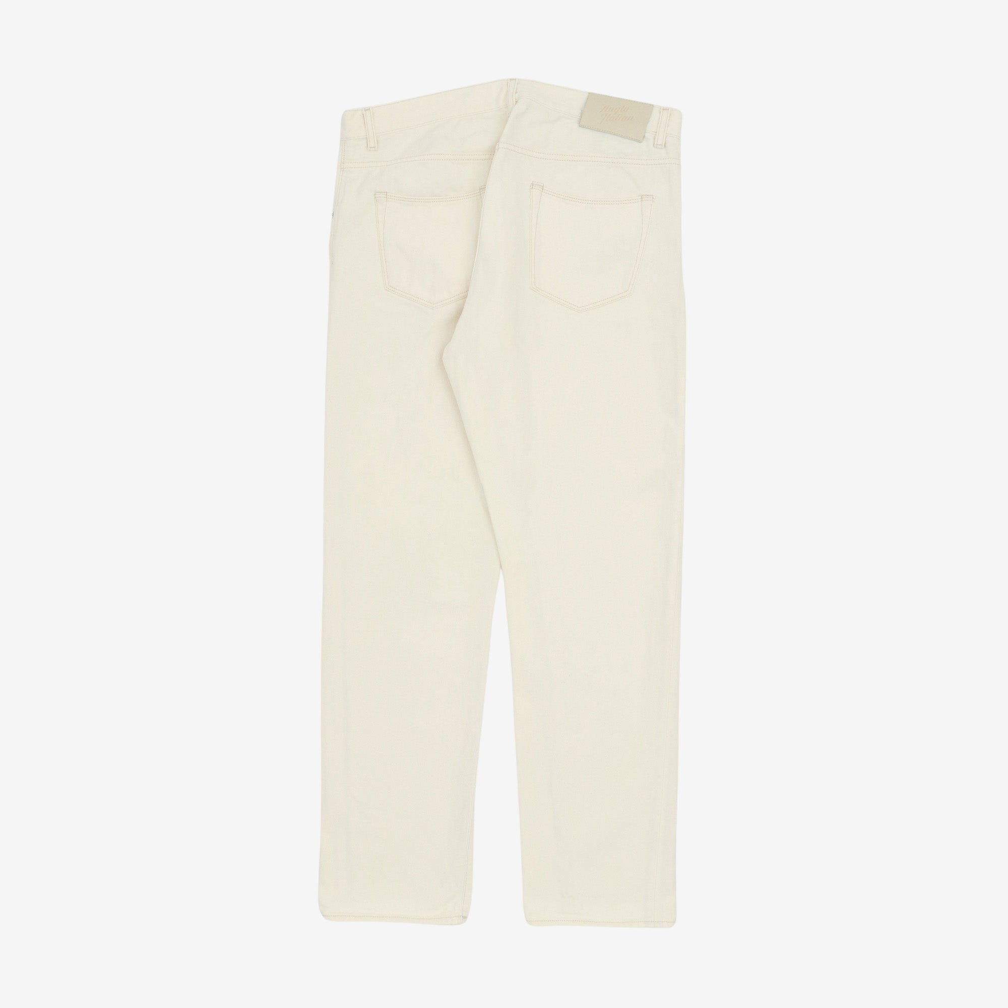 Ecru Wash Mk 2 Selvedge Jeans (36W X 32L)