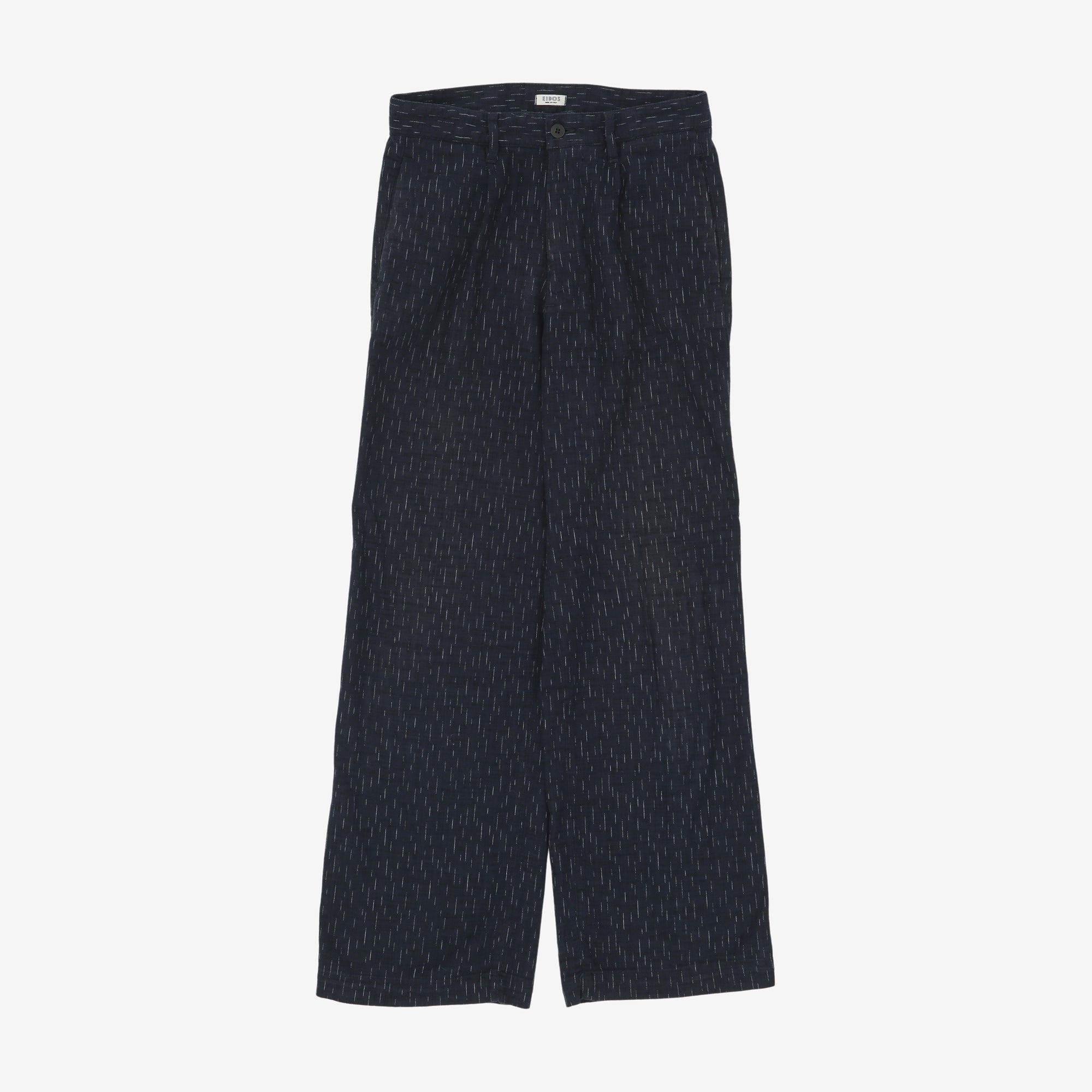 Single Pleat Patterned Chino (30W X 31L)
