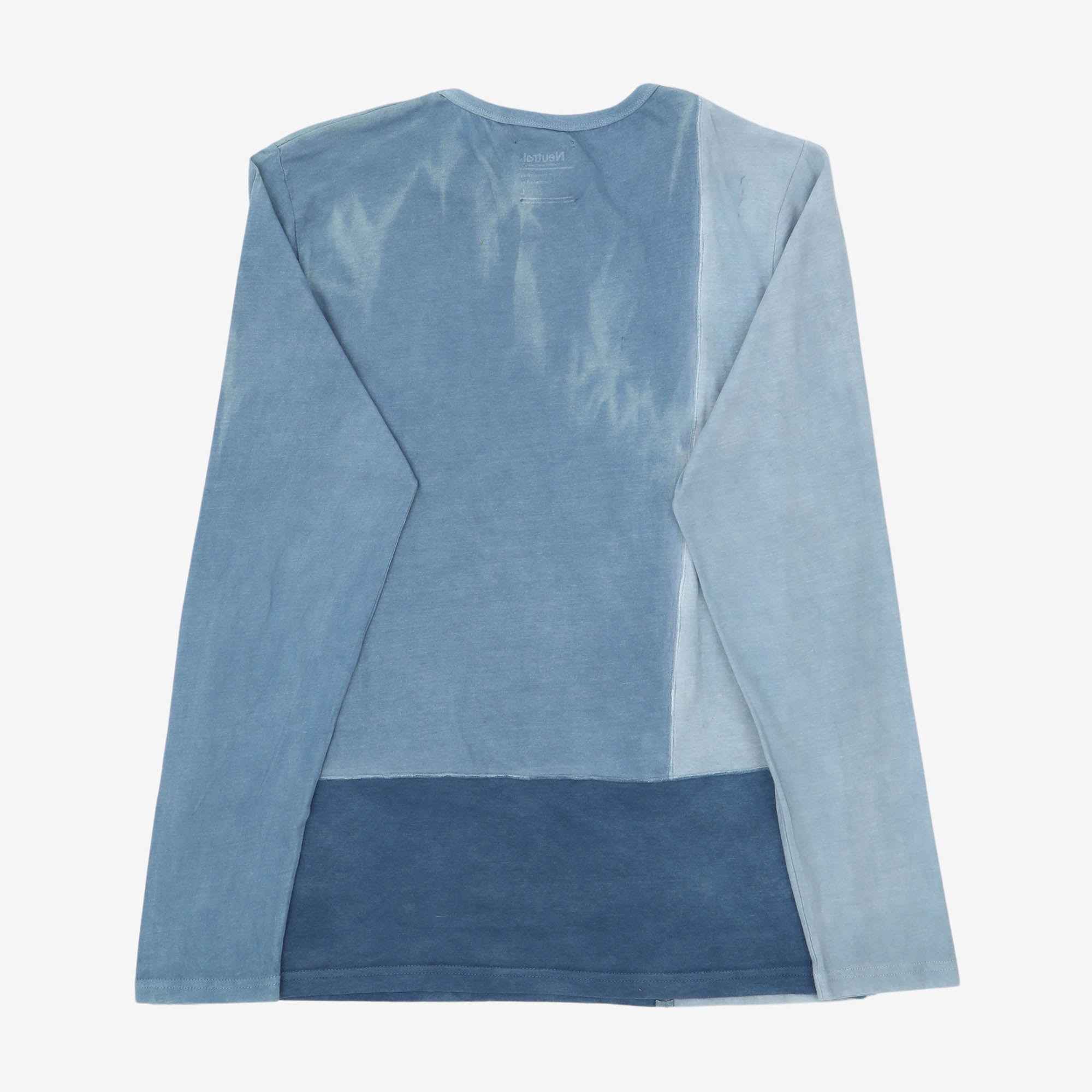 Indigo Dyed Cotton LS Tee
