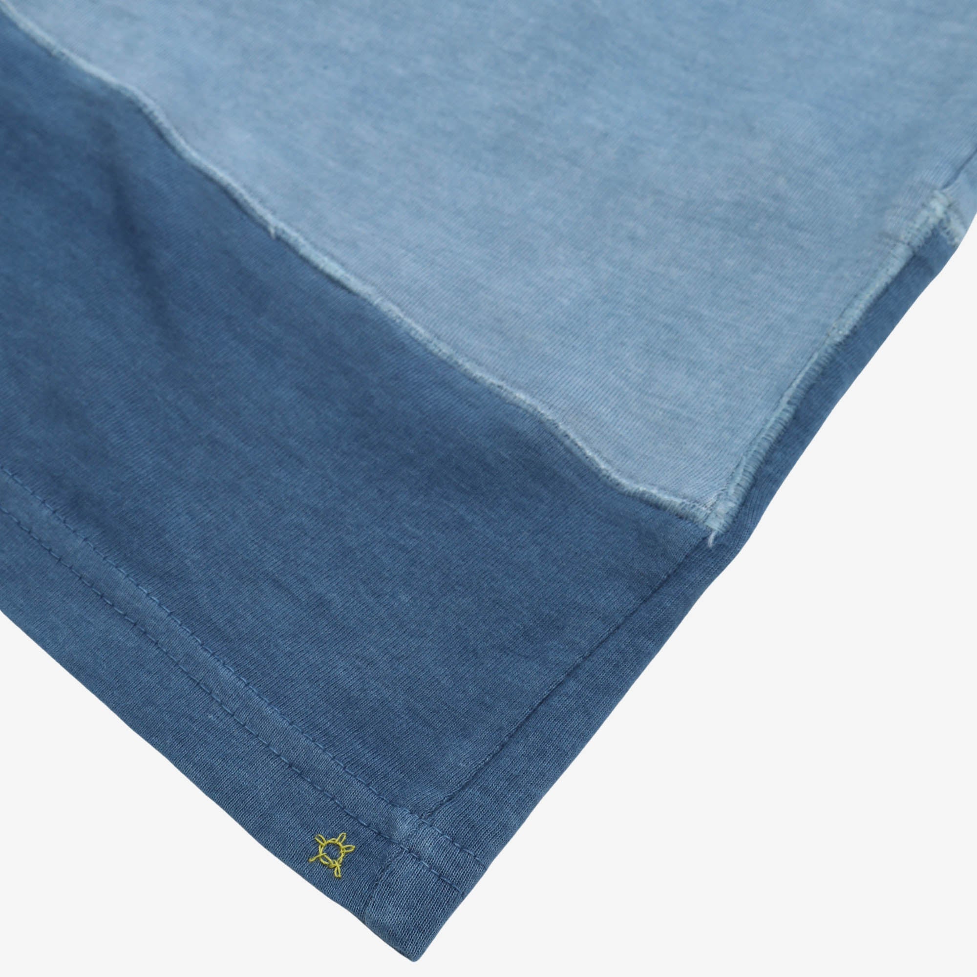 Indigo Dyed Cotton LS Tee