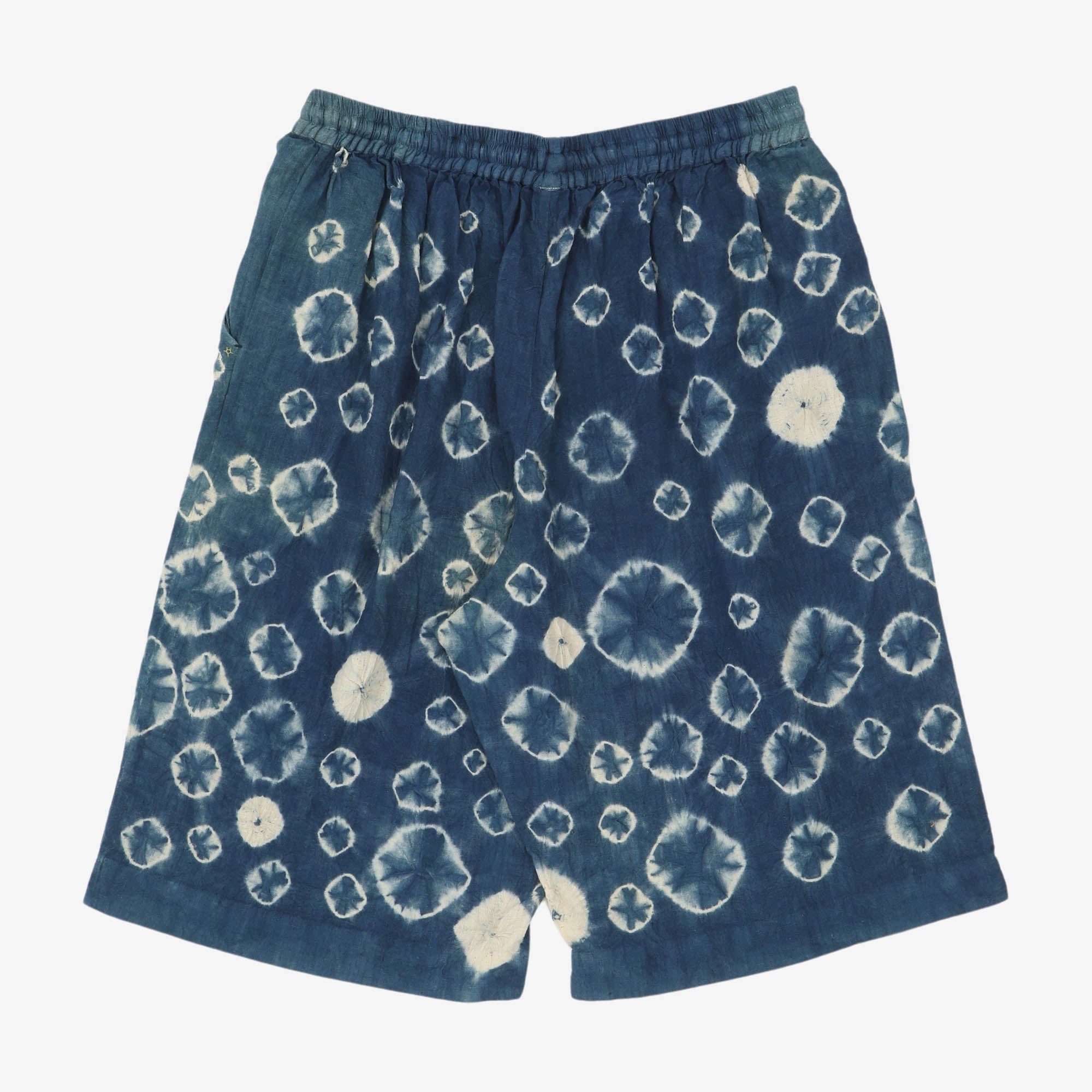 Relaxed Shibori Speckled Shorts
