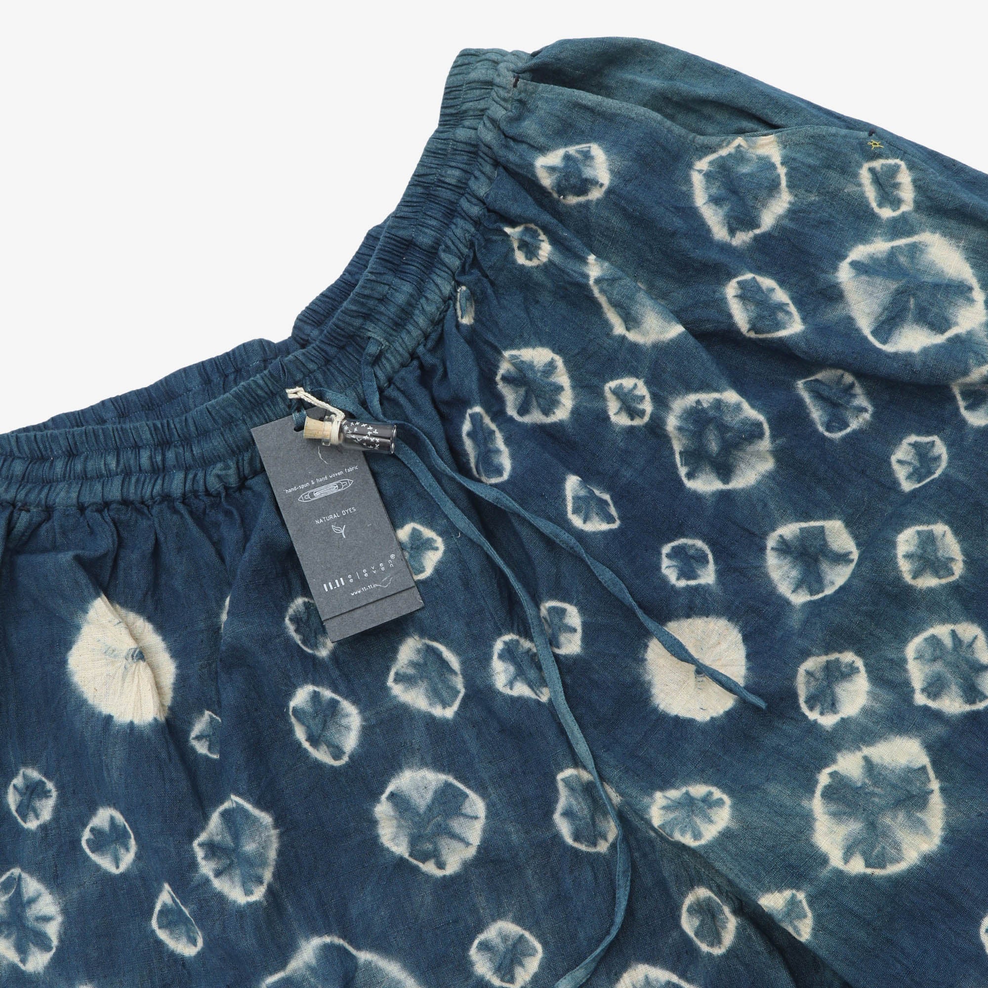 Relaxed Shibori Speckled Shorts