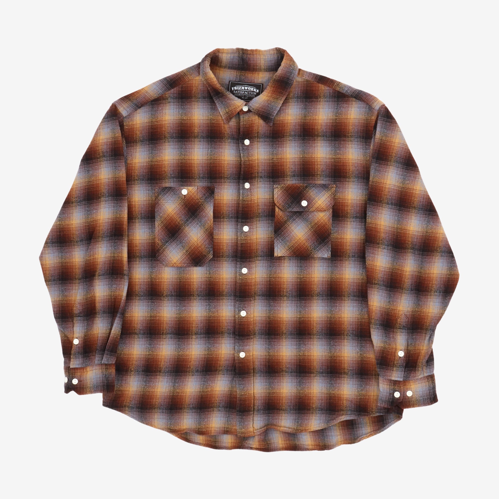Flannel Check Work Shirt