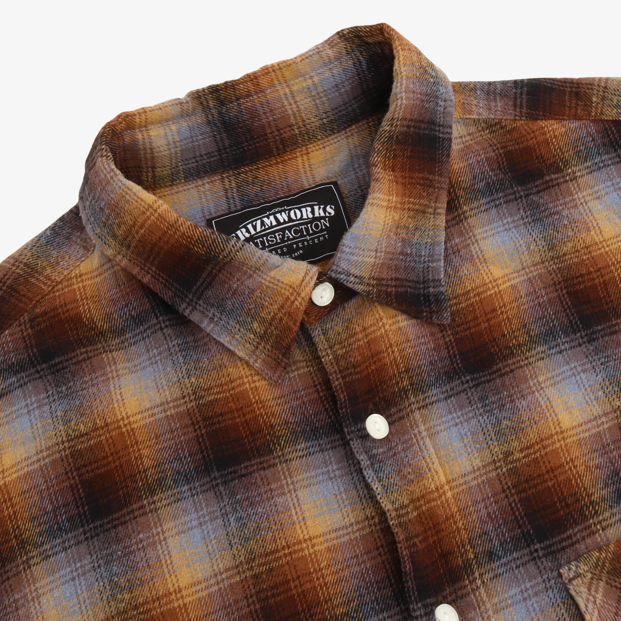 Flannel Check Work Shirt