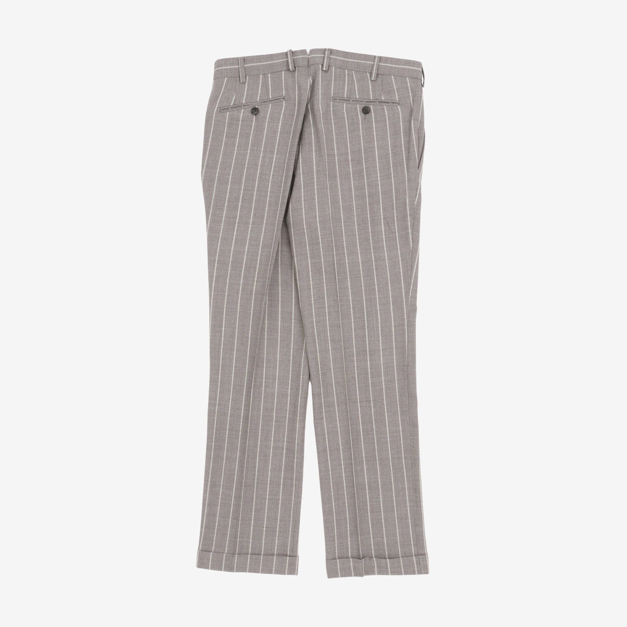 MTM Wool Pinstripe Suit
