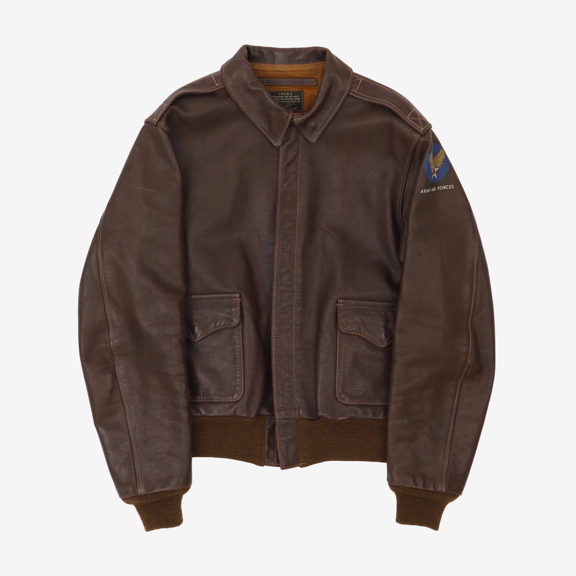Type A-2 Leather Flight Jacket