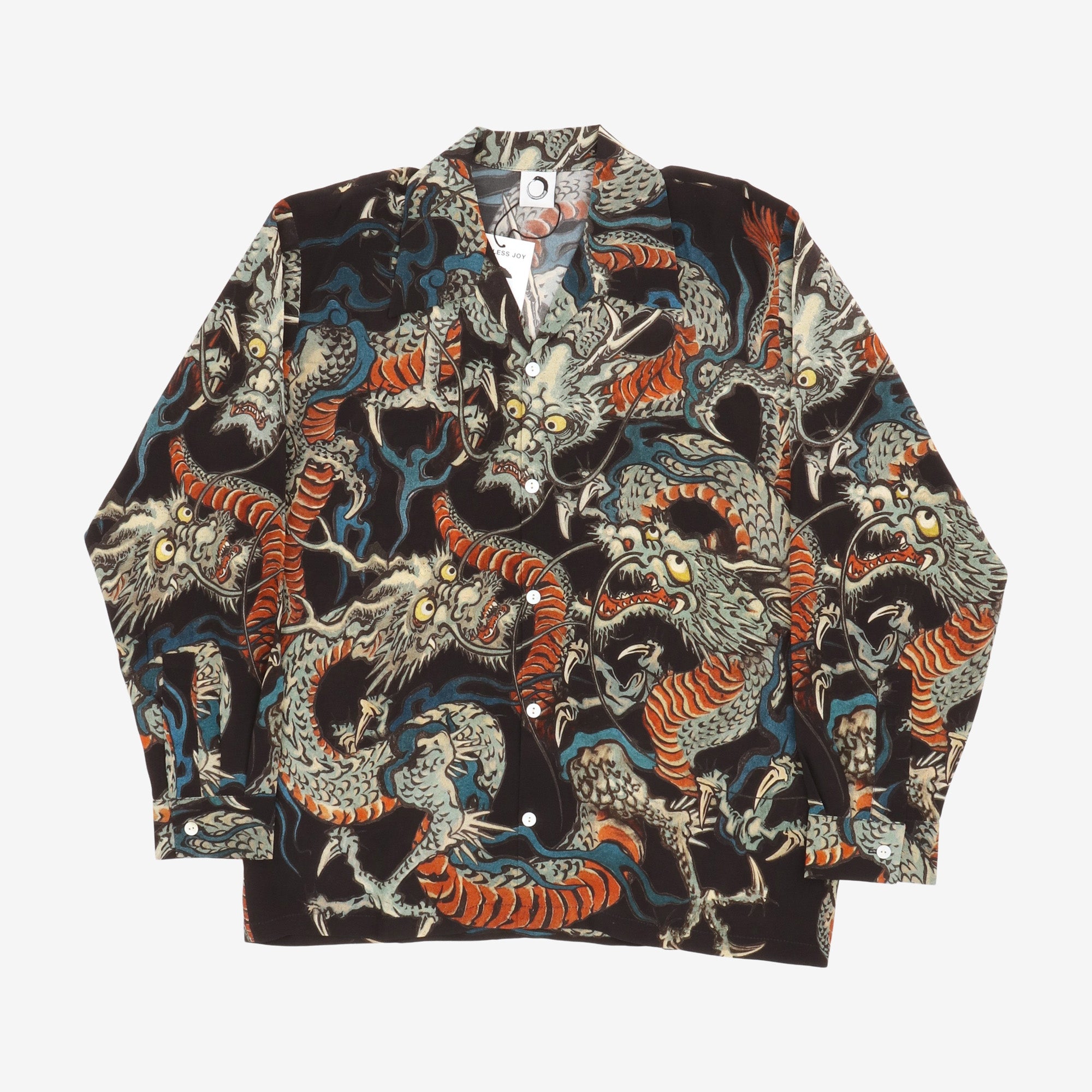 Tiga Naga Silk Crepe Shirt