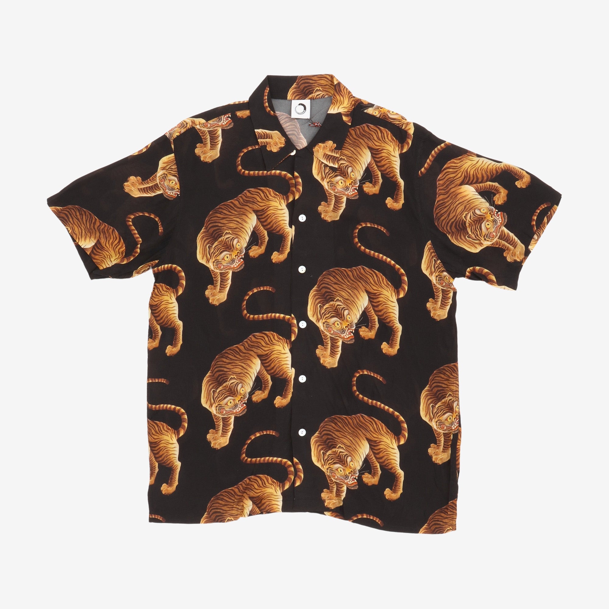 Tiger Crepe Rayon Shirt