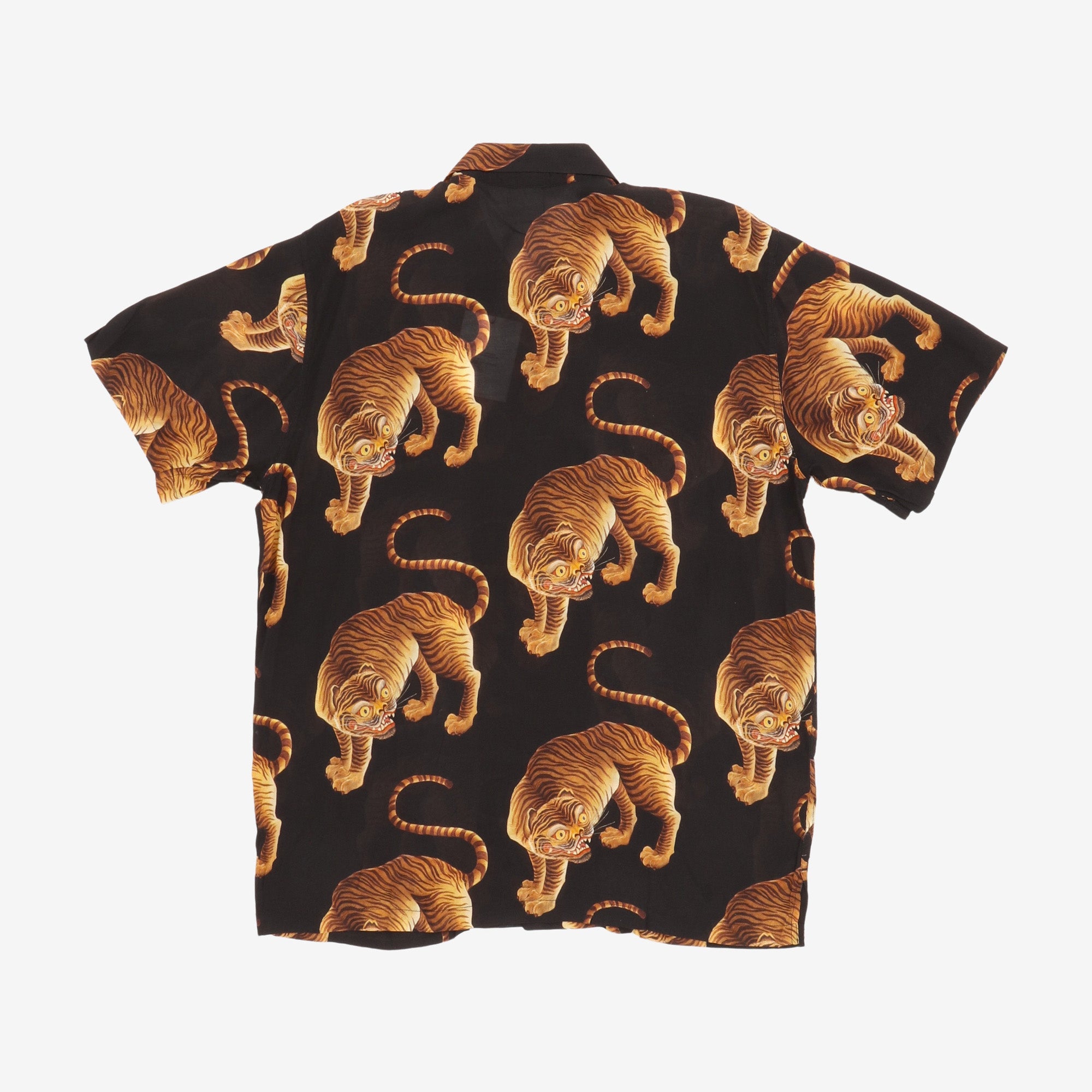 Tiger Crepe Rayon Shirt